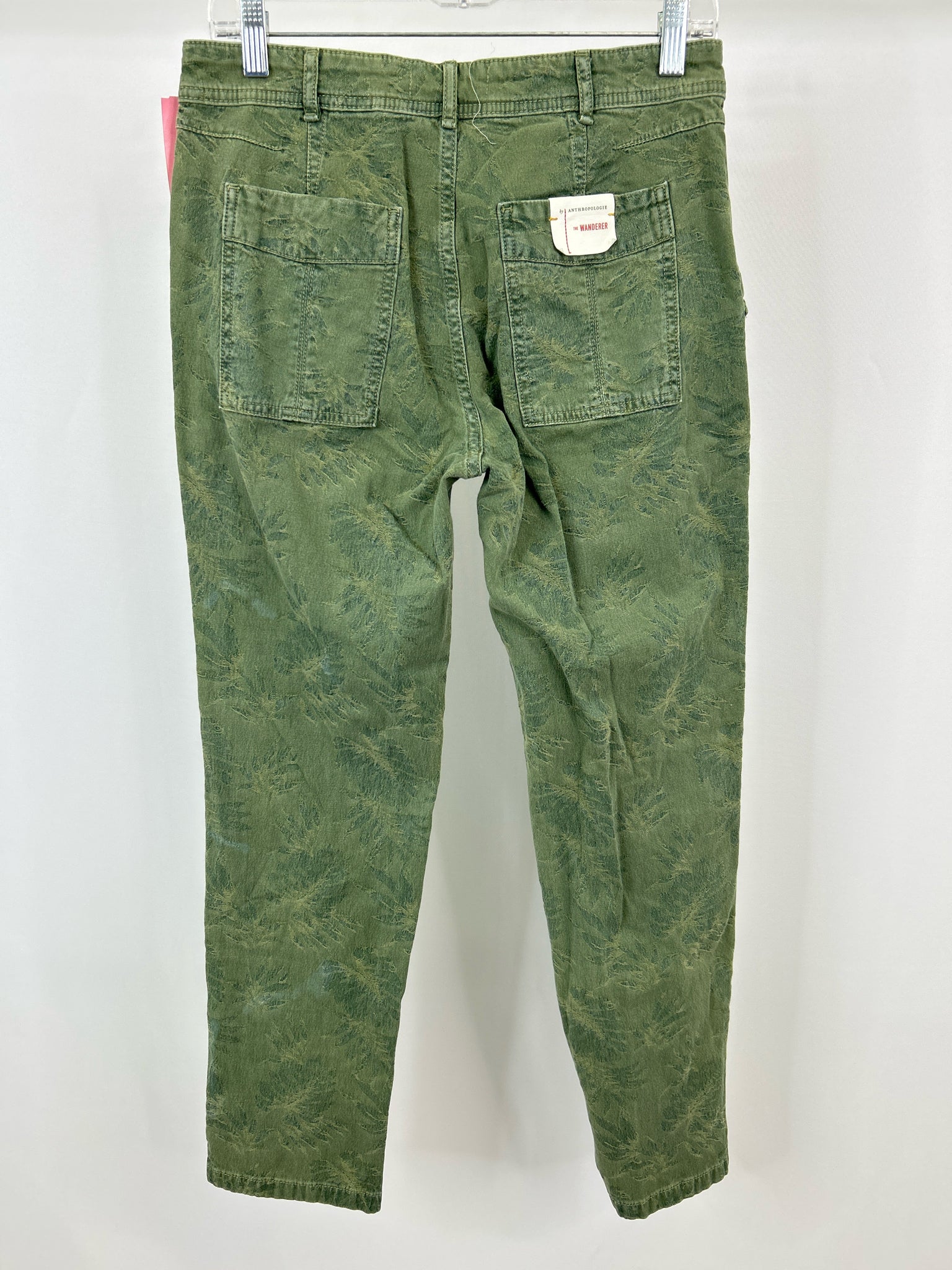 BY ANTHROPOLGIE Size 28/6 Green Women Pants NWOT