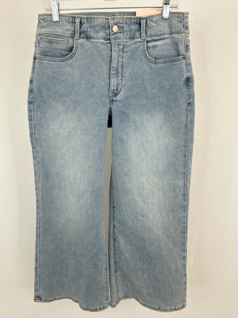 NYDJ Size 10L BLUE DENIM Women's jeans