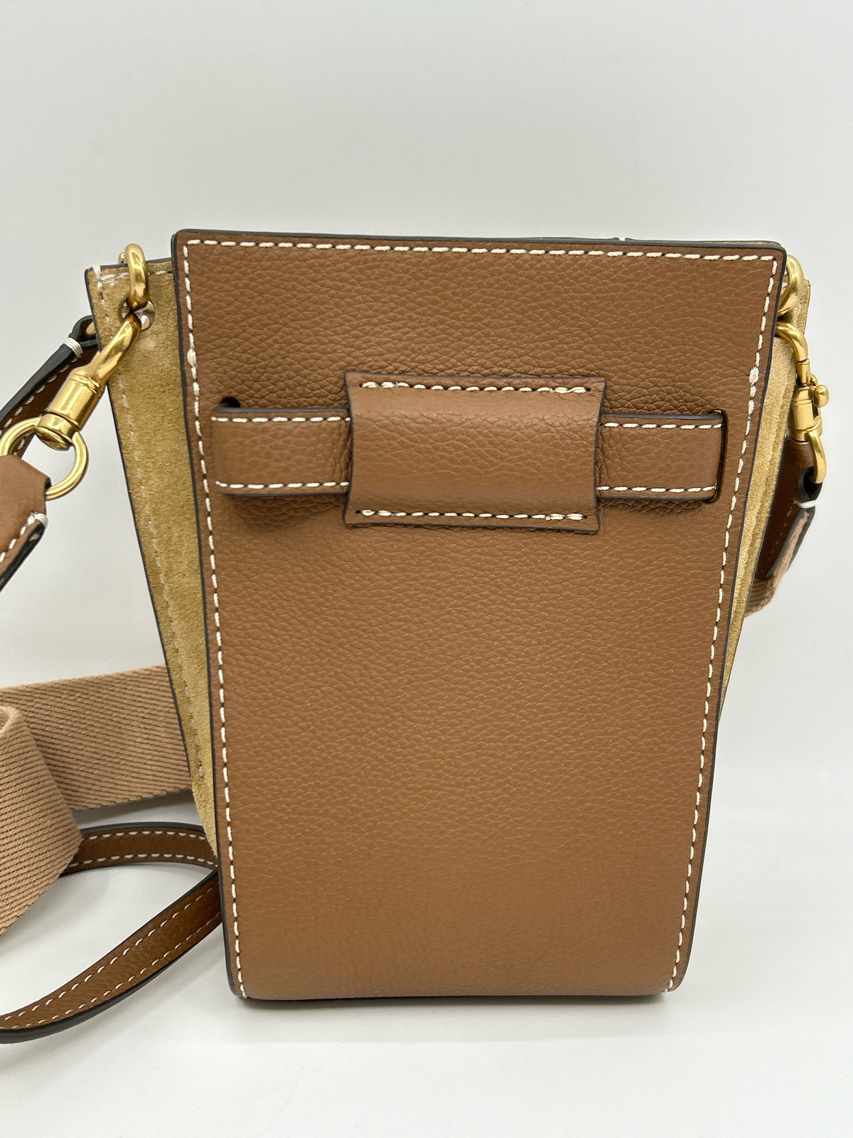 TORY BURCH TAN AND BROWN Women Purse