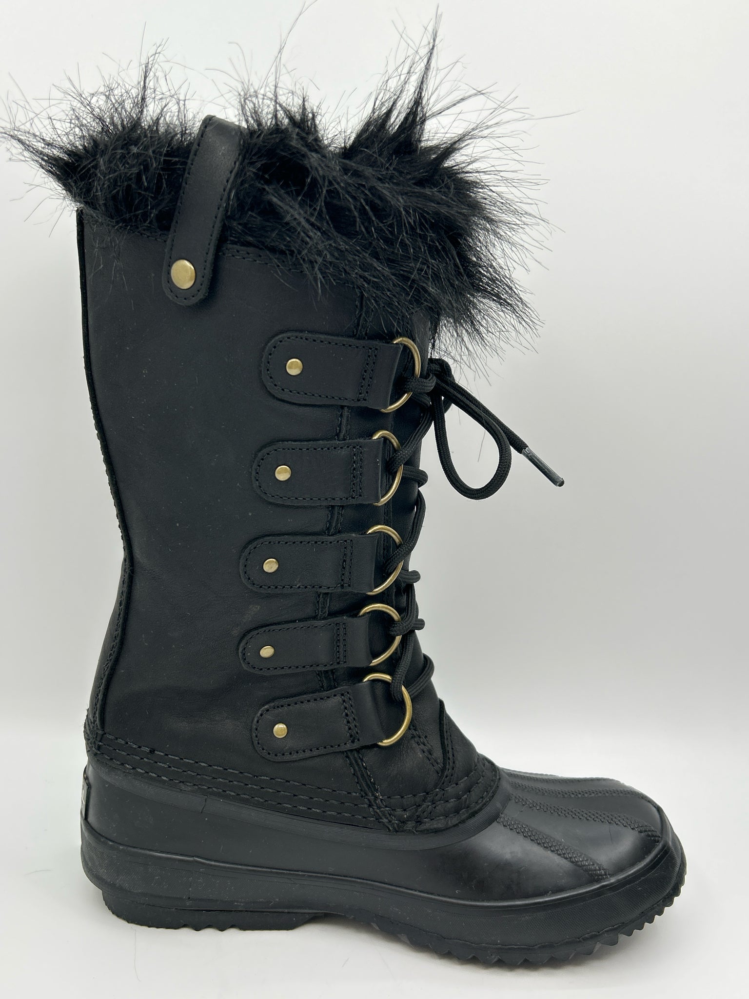 SOREL Size 8 Black Women Boots