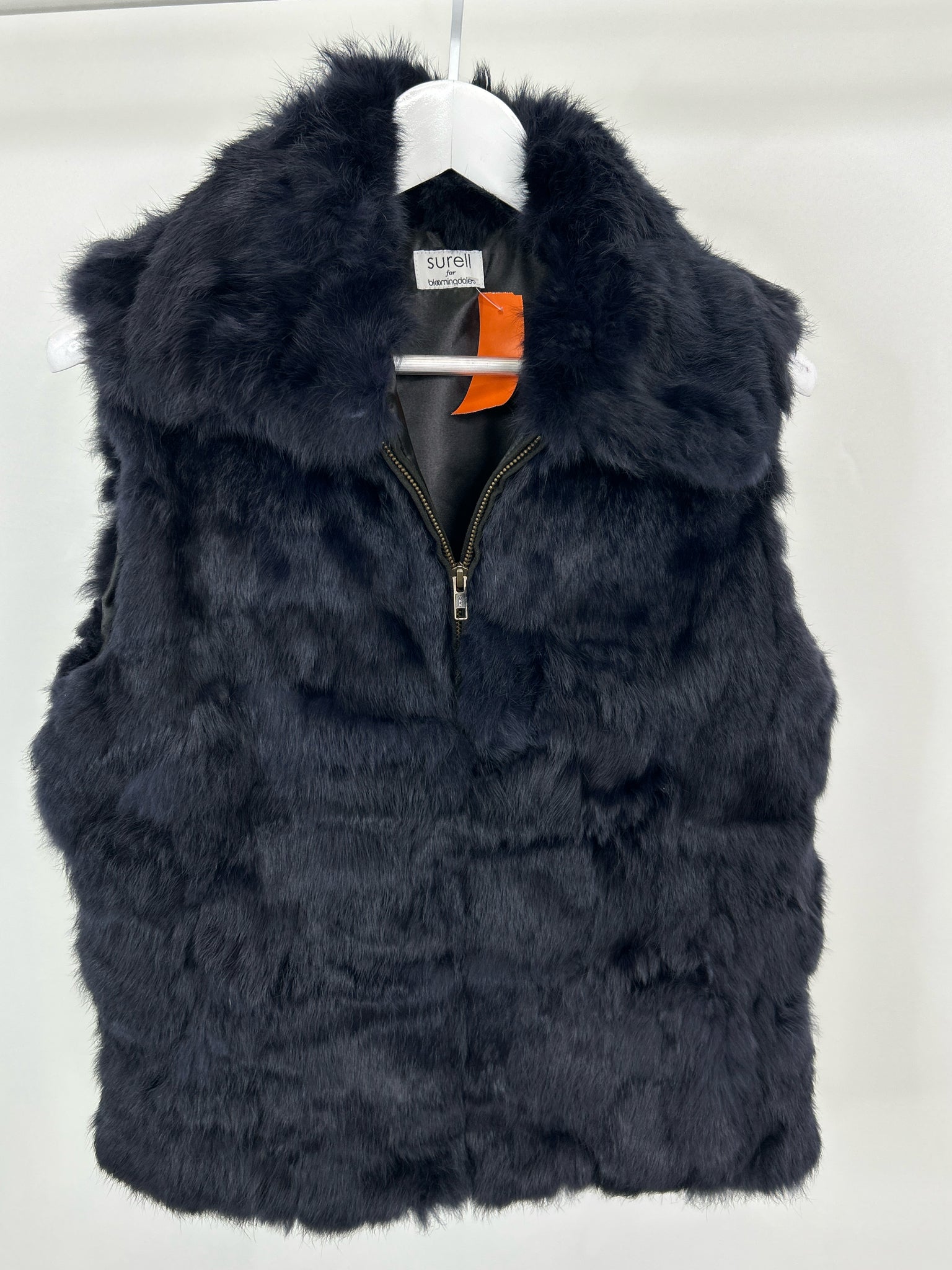 SURELL FOR BLOOMINGDALE'S Size S/M Navy Women Vest