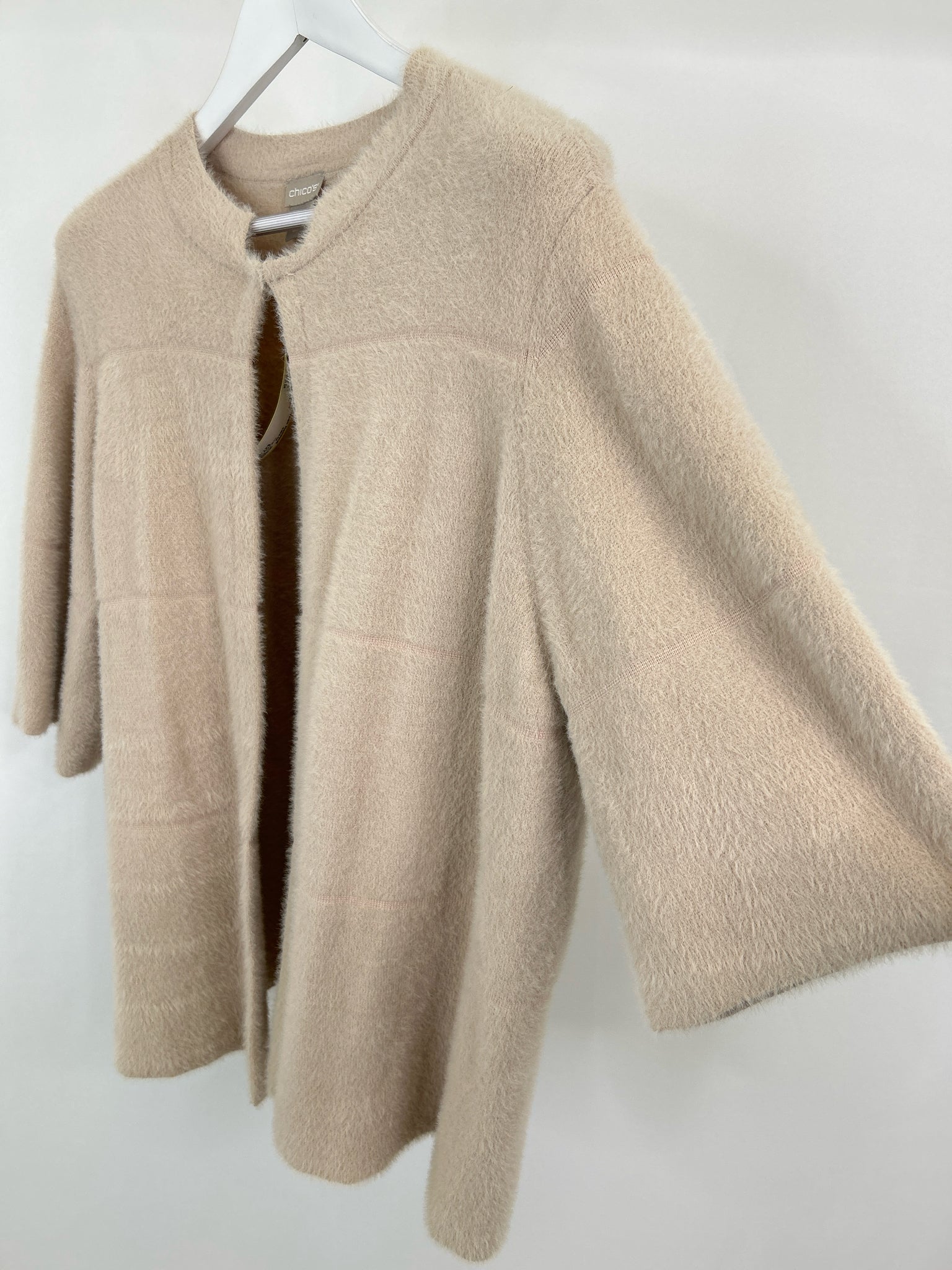 CHICO'S Size XL Pink Women Cardigan