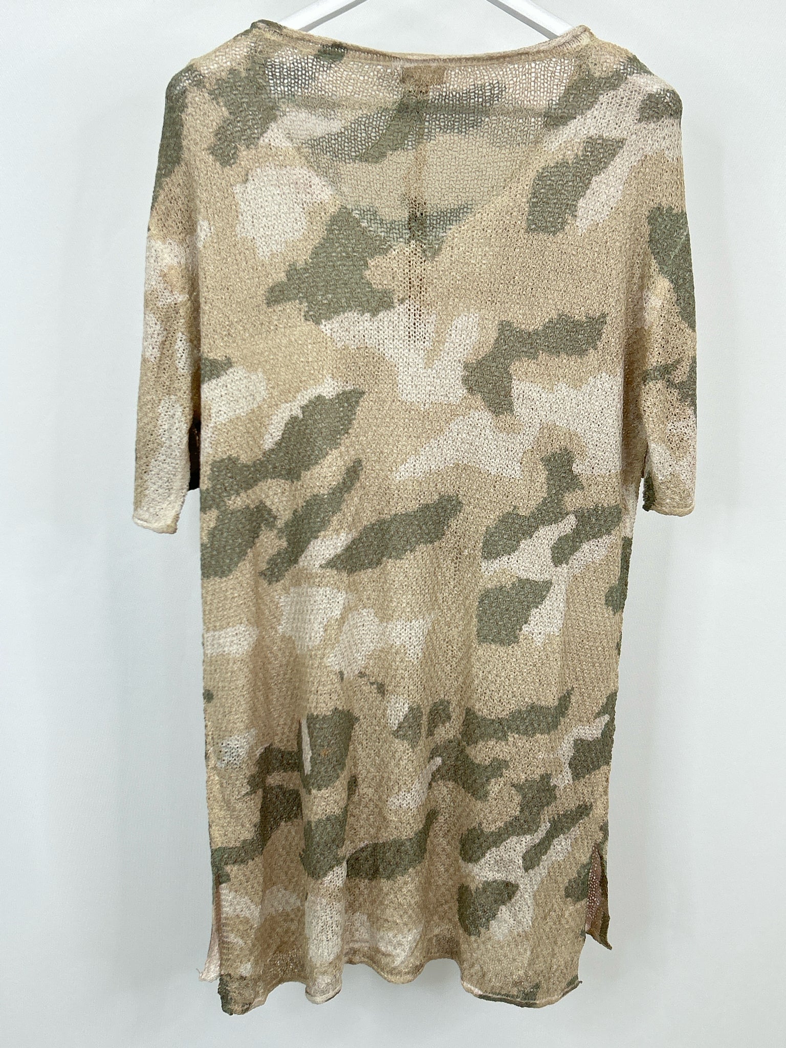 POL Size S Green Print Women Dress