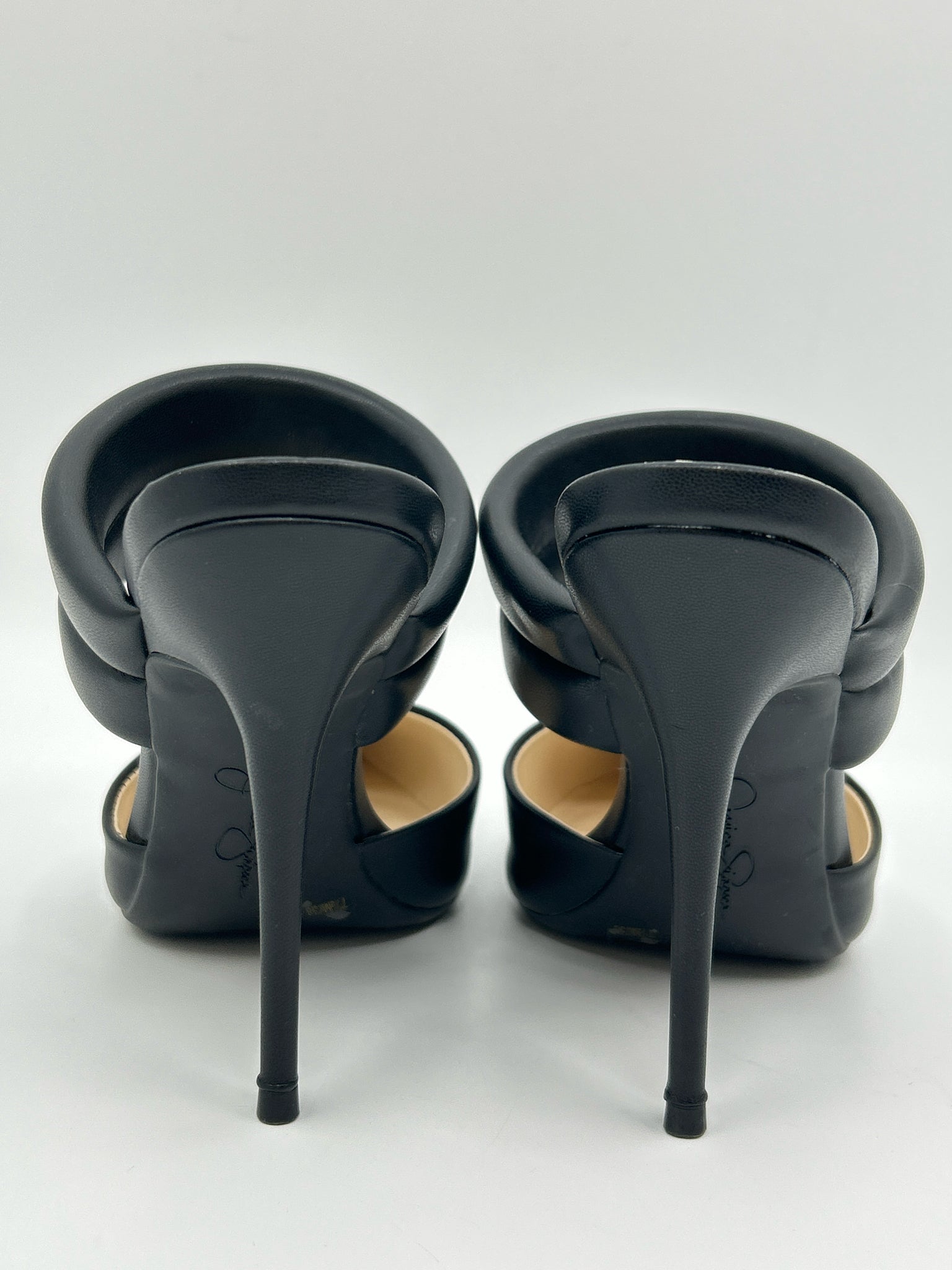 JESSICA SIMPSON Size 7.5M Black Women Sandal