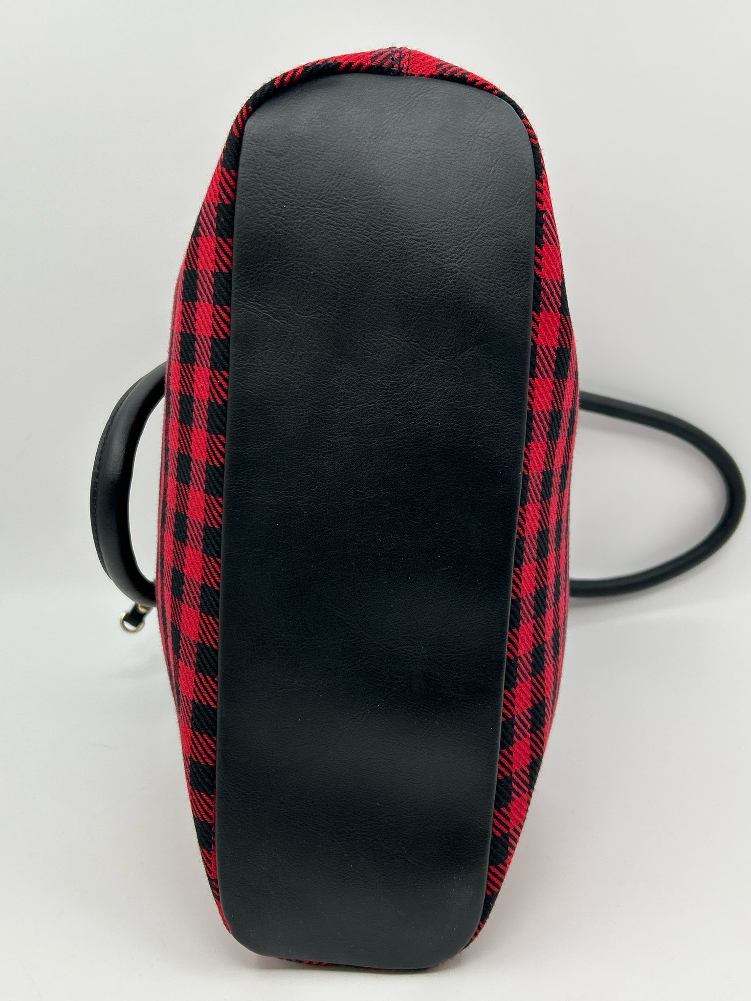TALBOTS Red and Black Women Tote