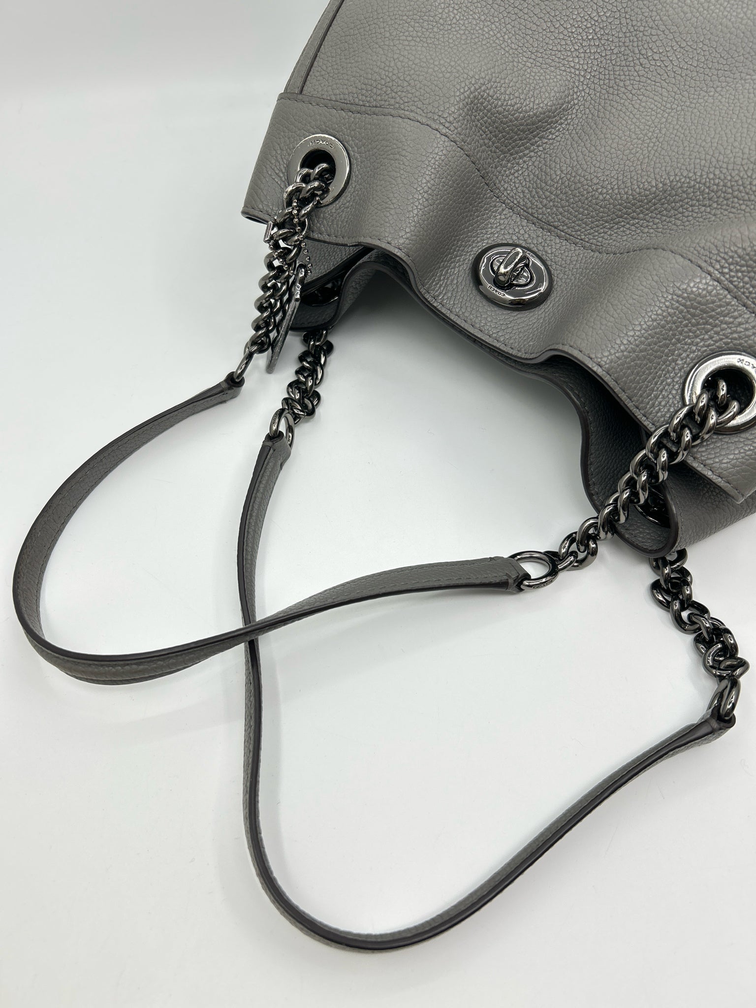 COACH Grey Women Purse