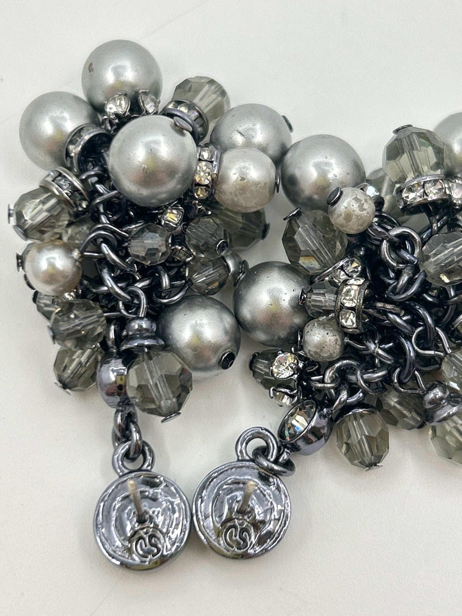 ST JOHN Gray Earrings