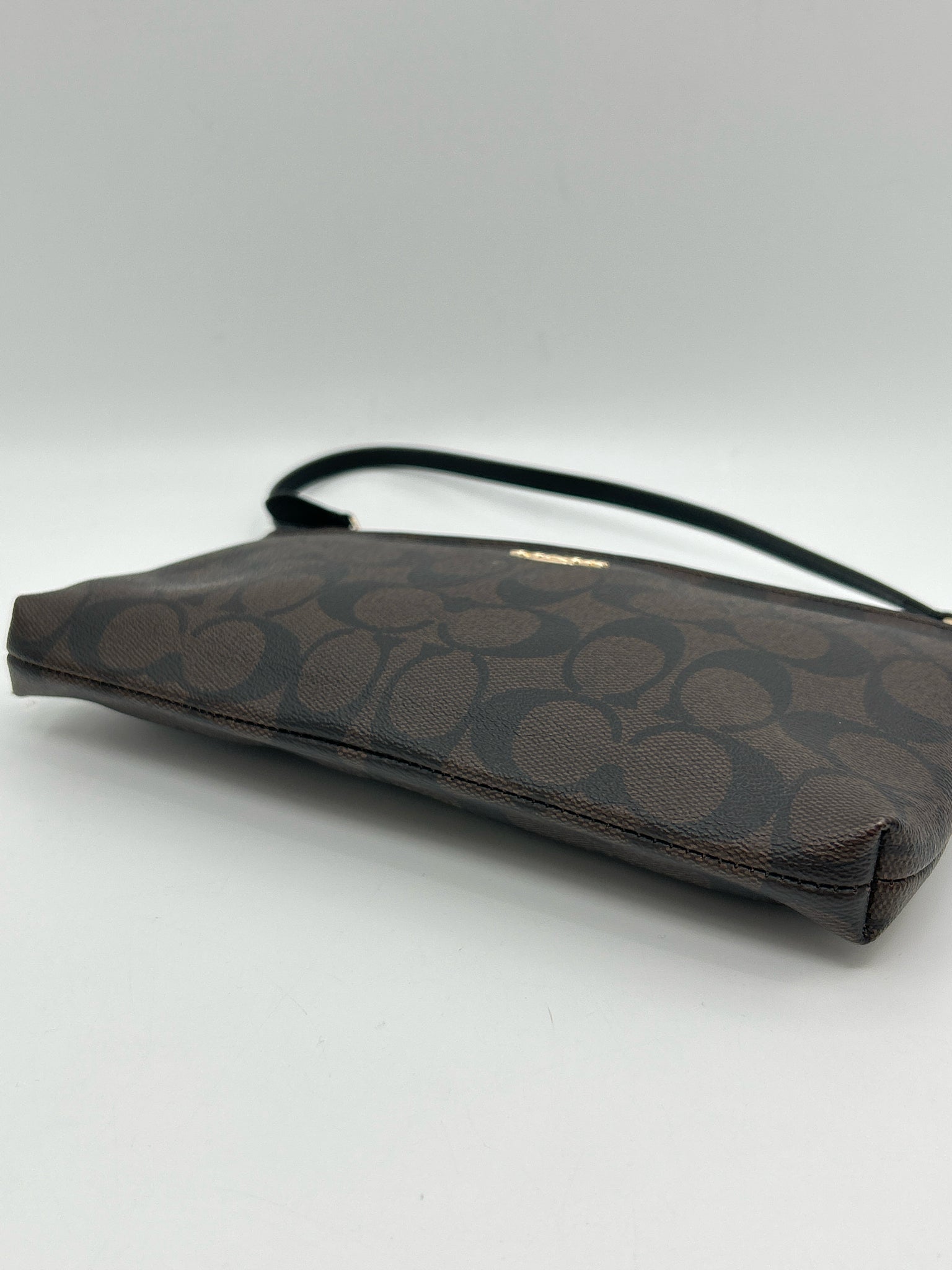 COACH BROWN MONOGRAM Women Wristlet