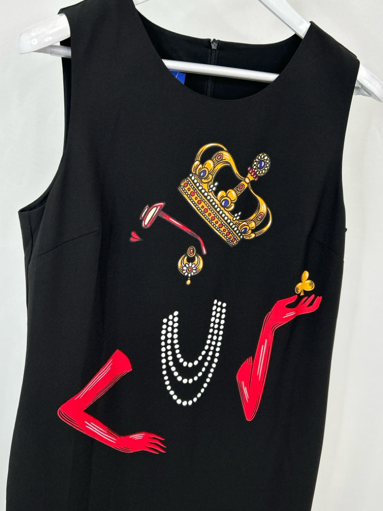 Boutique Moschino Women Size M Black Dress