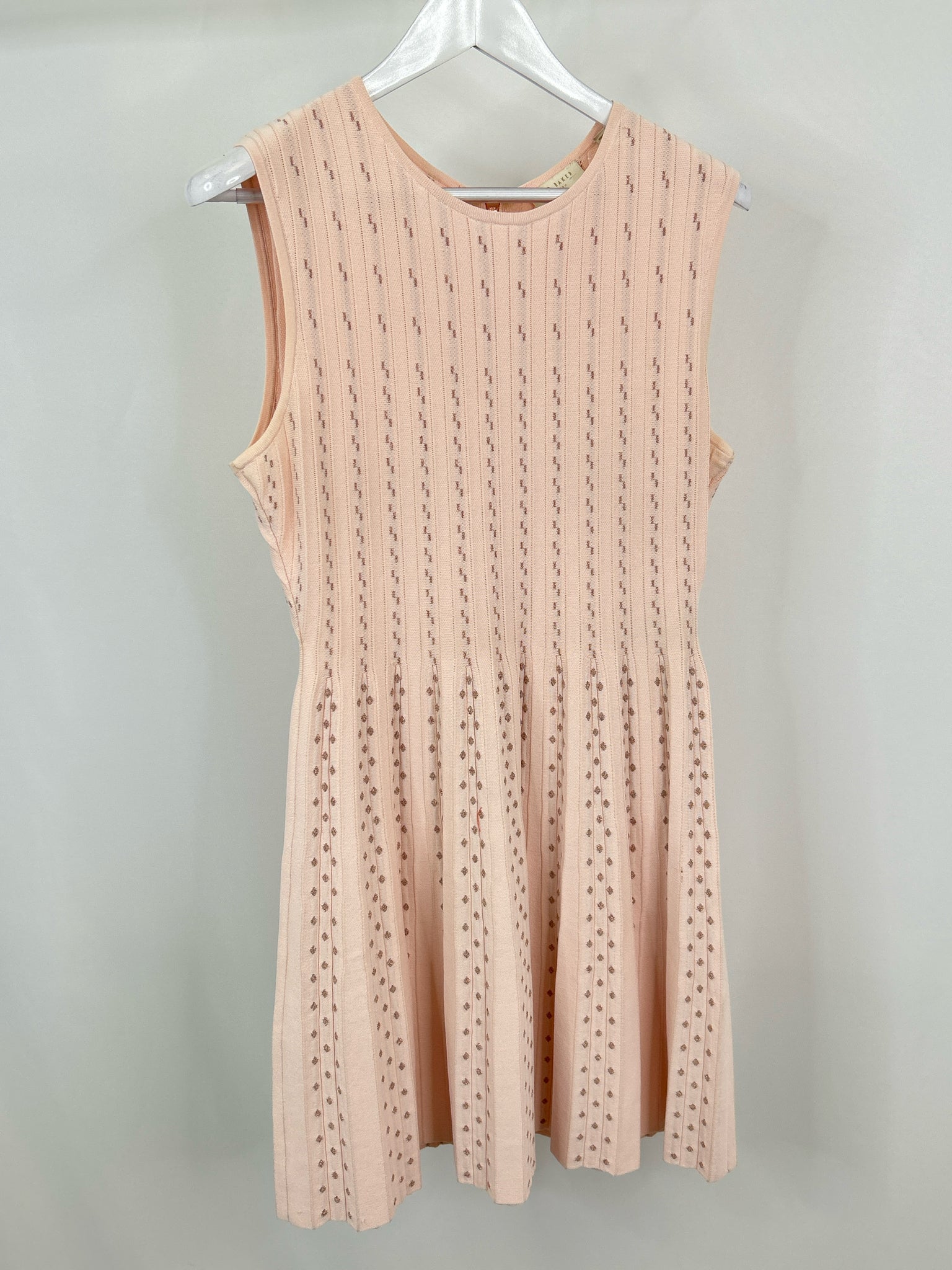 TED BAKER Size 6/8 Pink Women Dress