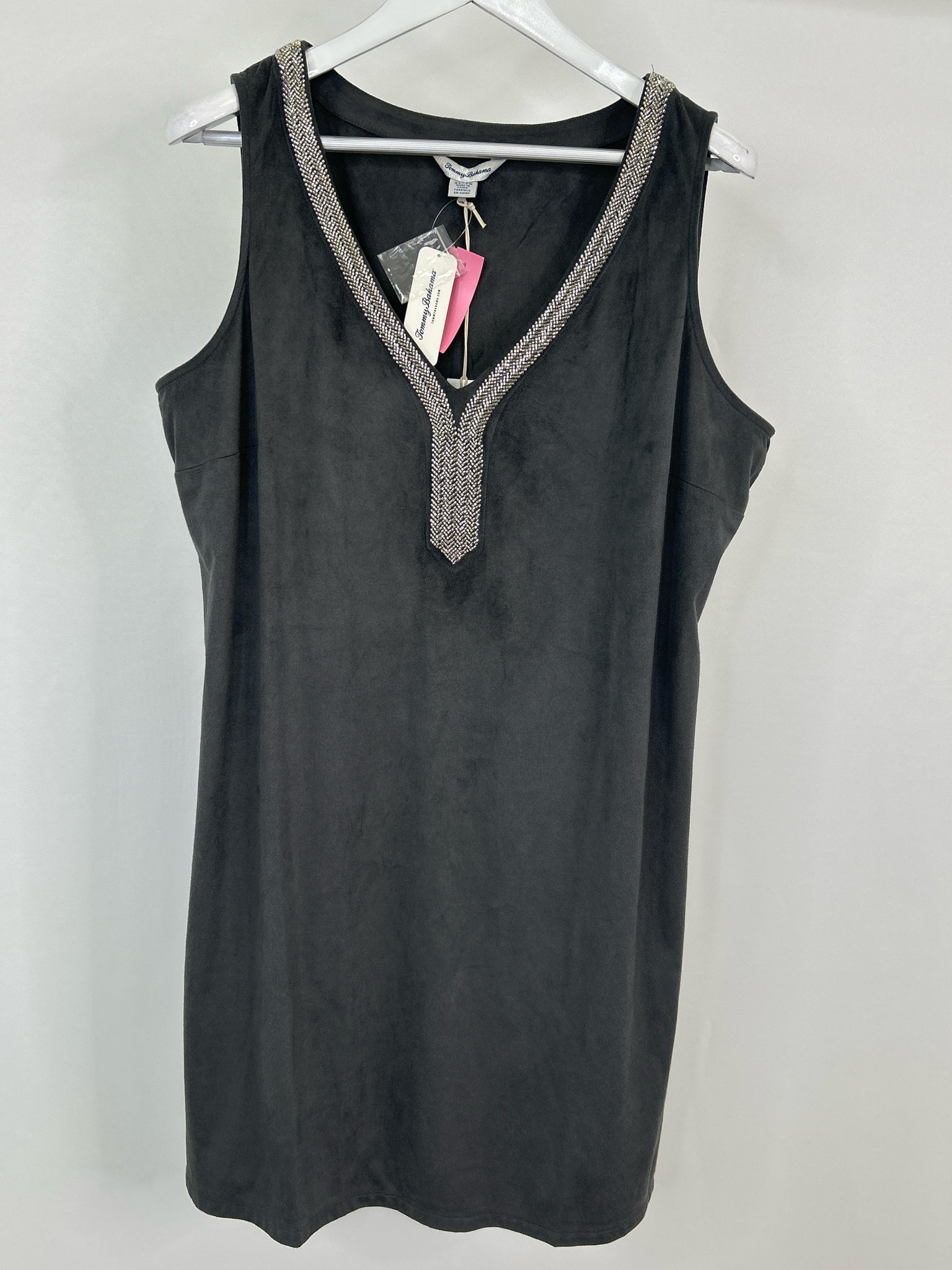 TOMMY BAHAMA Size XL Grey Women Dress NWT