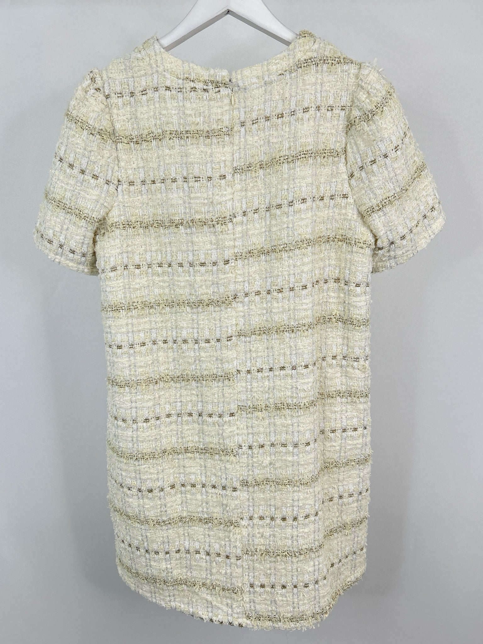 VOY Size S Cream Women Dress