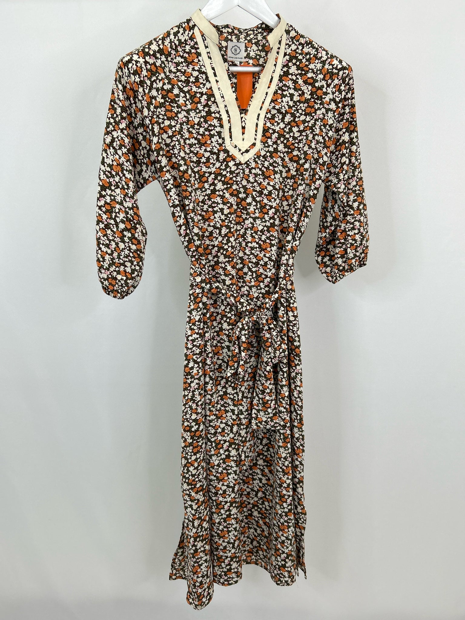 ARTHUR JANE CLAIRE Size M Brown floral Women Dress