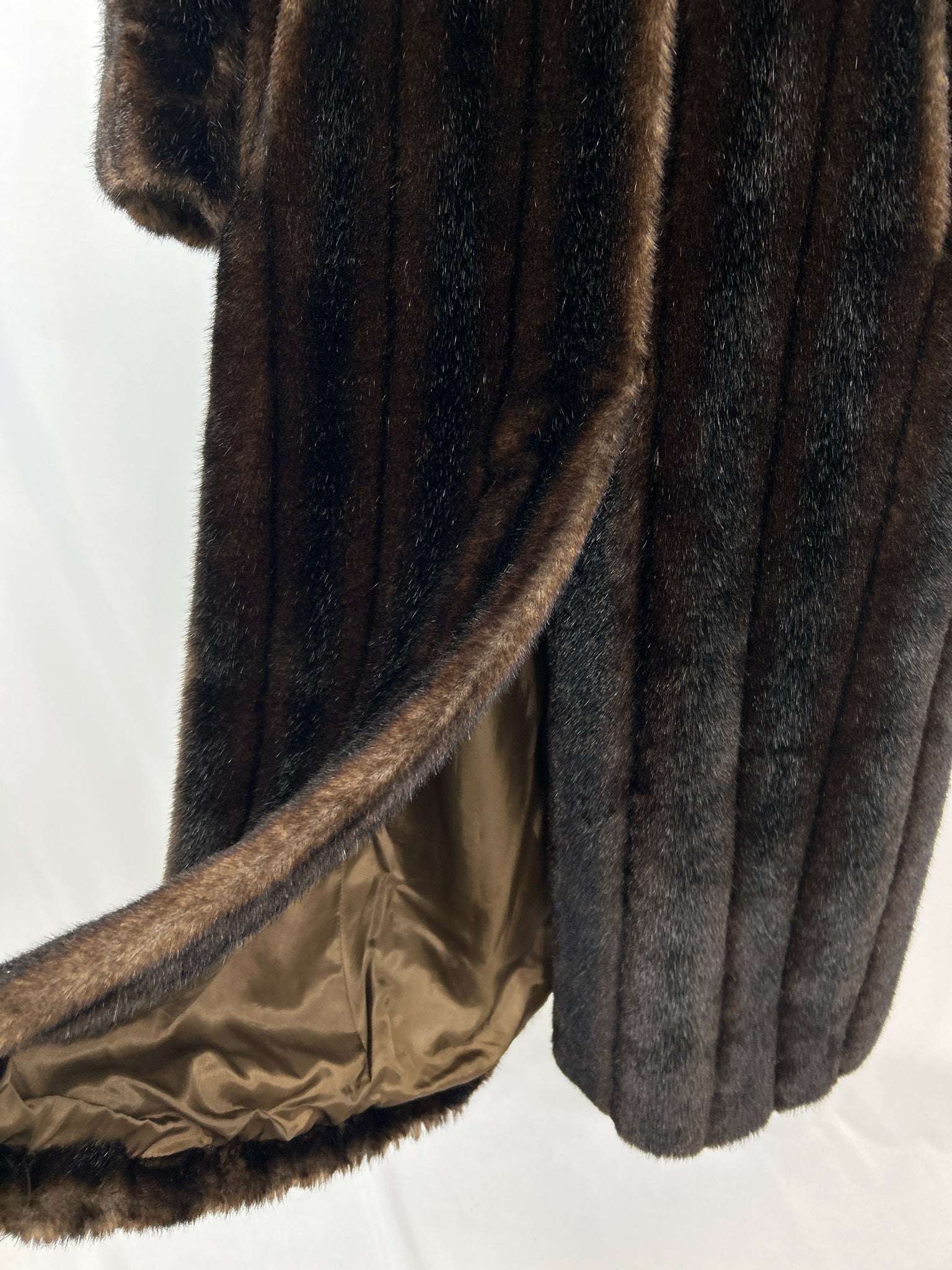 COUTURE HELENE' Size 8 Brown Women Coat