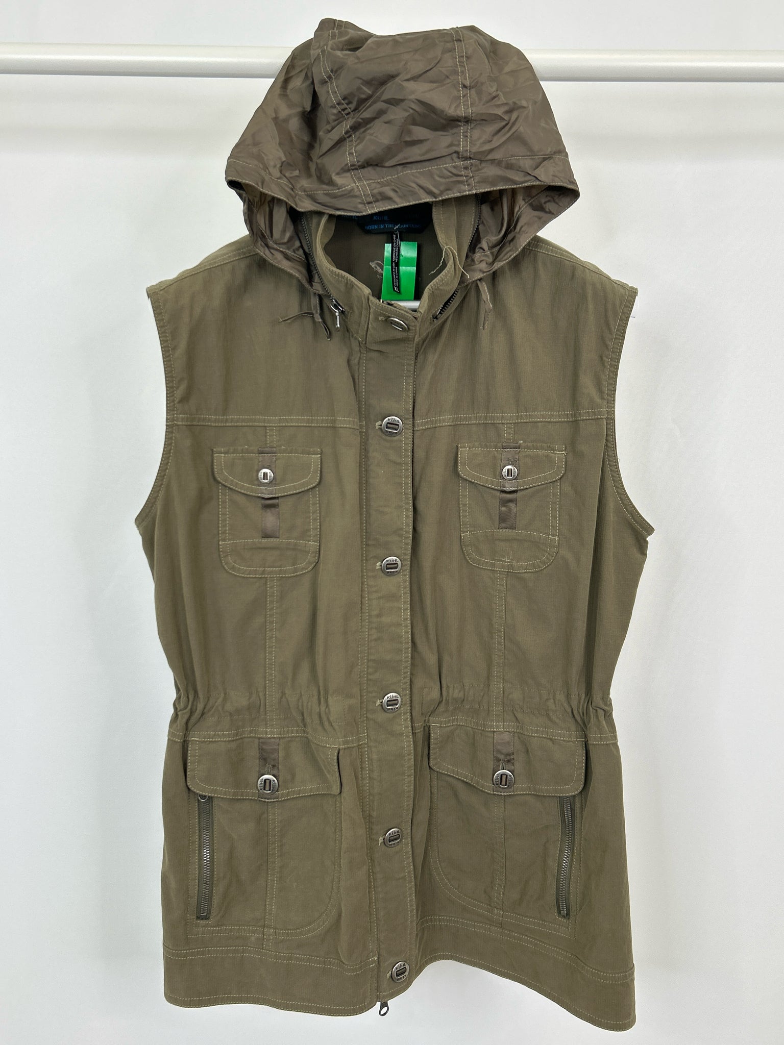 KUHL Size XL ARMY GREEN Women Vest