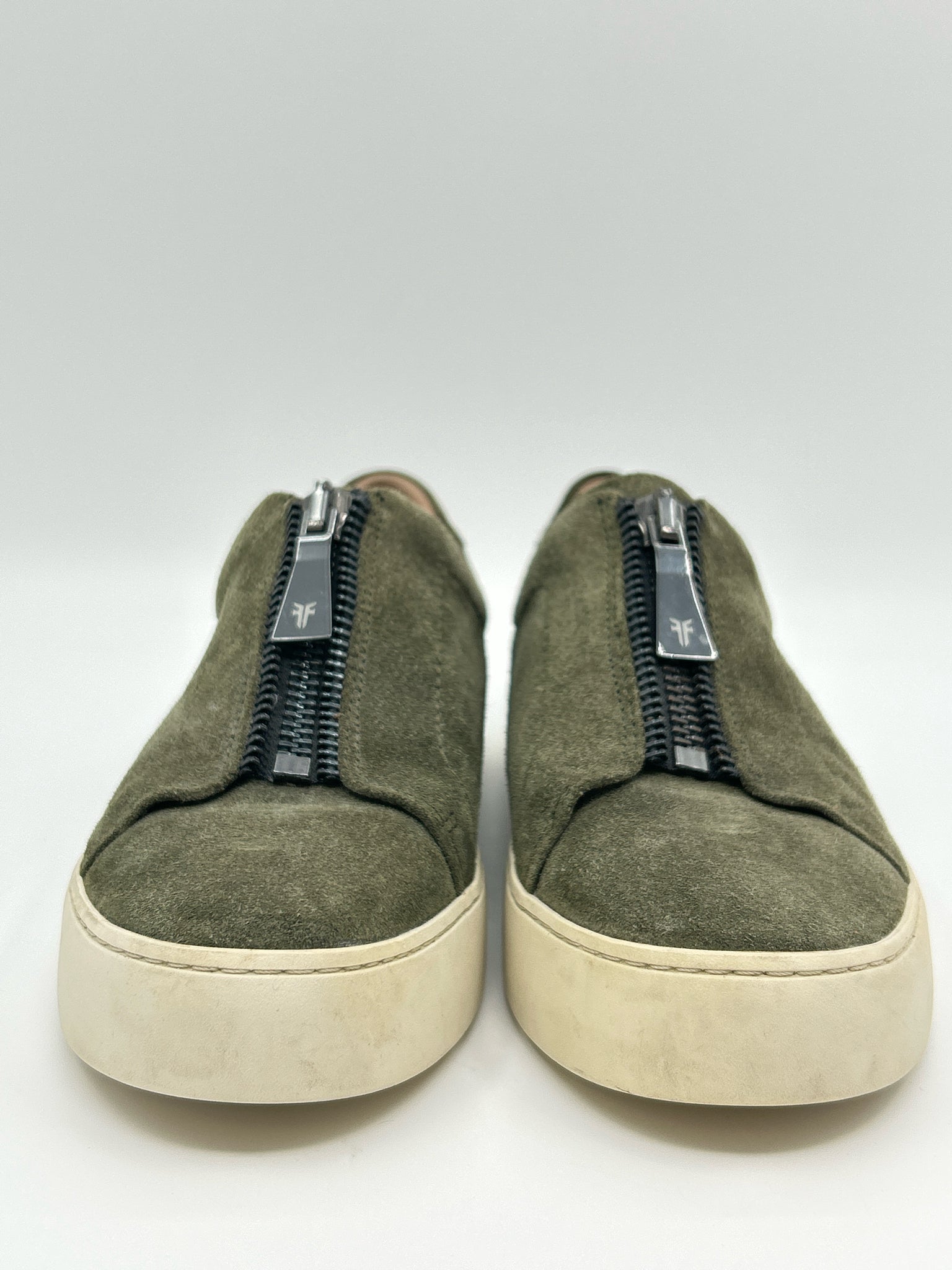 FRYE Size 7.5M OLIVE Women Sneakers