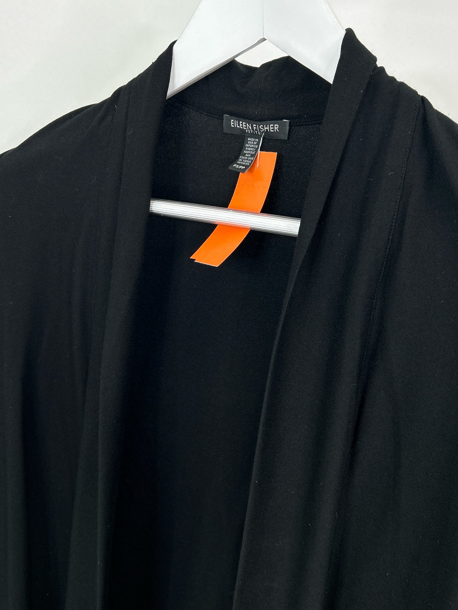 EILEEN FISHER Size ps Black Women Cardigan
