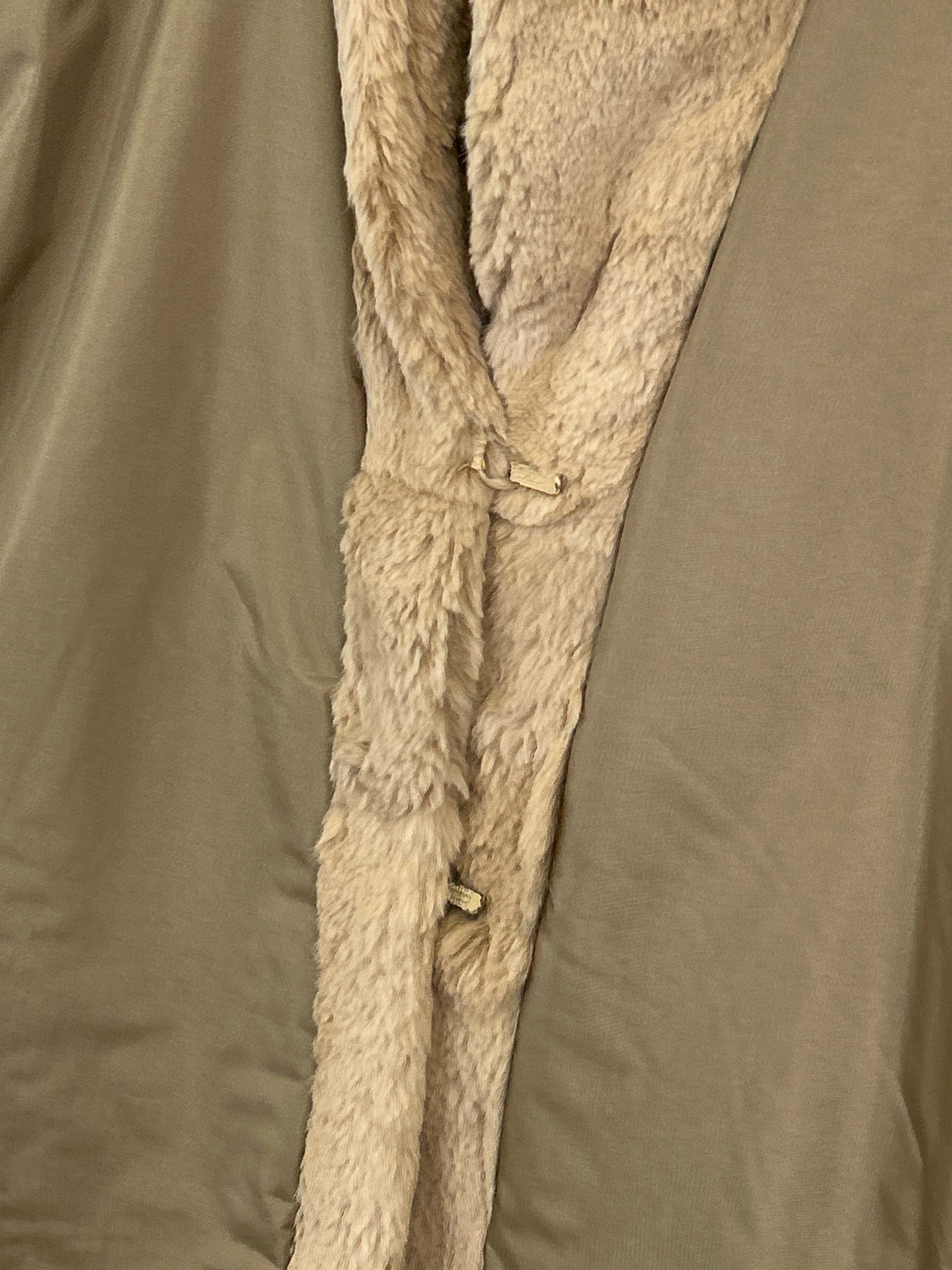 NO BRAND Size L Light Brown Women Coat