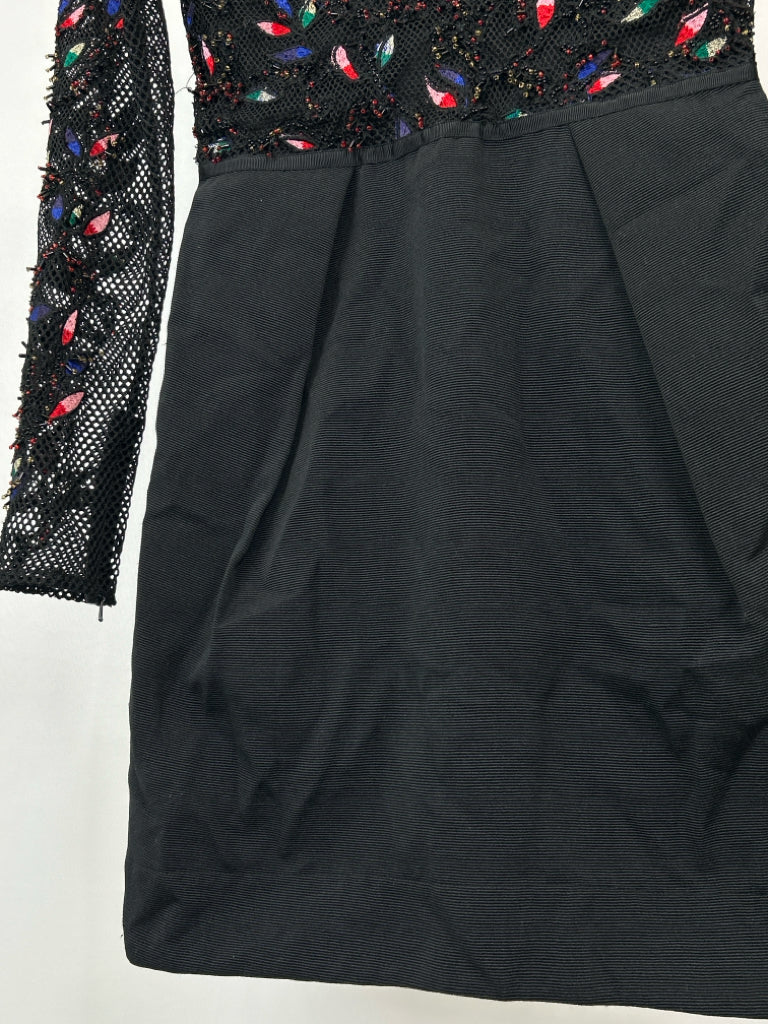 TOPSHOP Size 2 Black Women's Dress