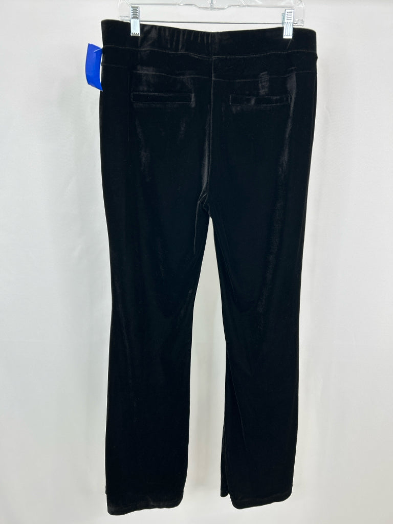 NANETTE LEPORE Women Size L Black Velvet Pants