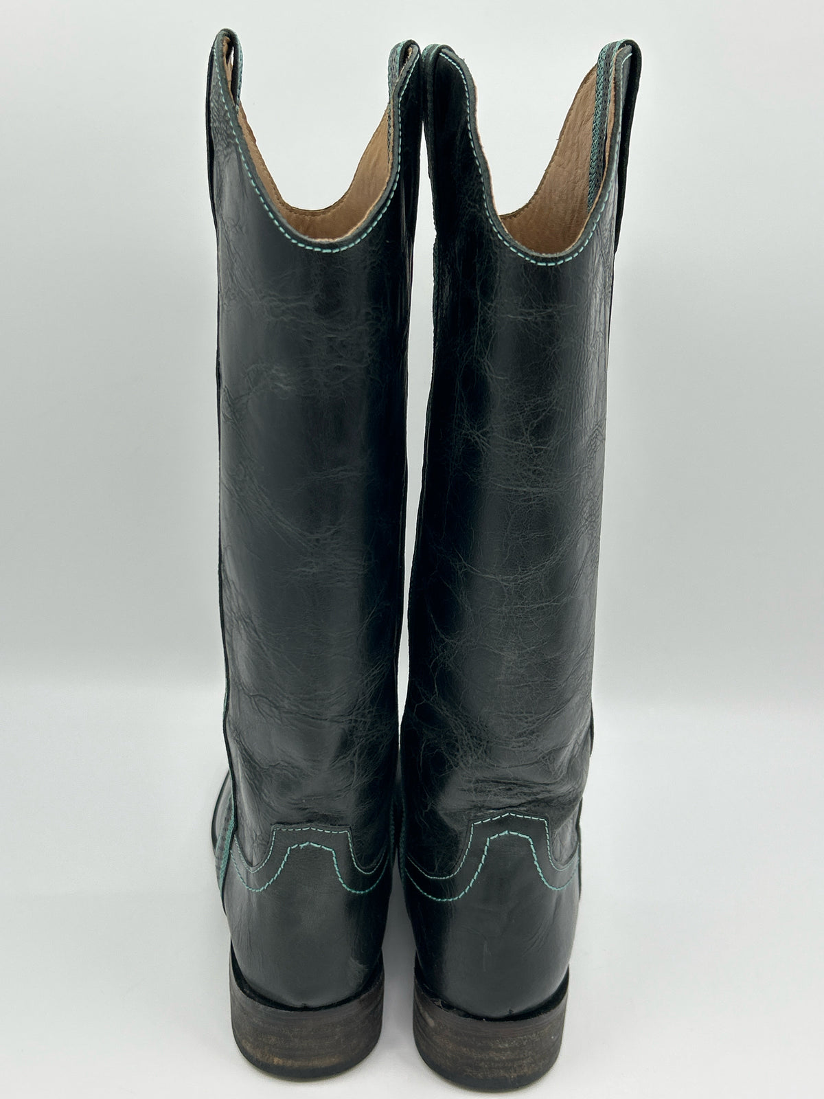 LUCCHESE Size 9B Black Women Boots