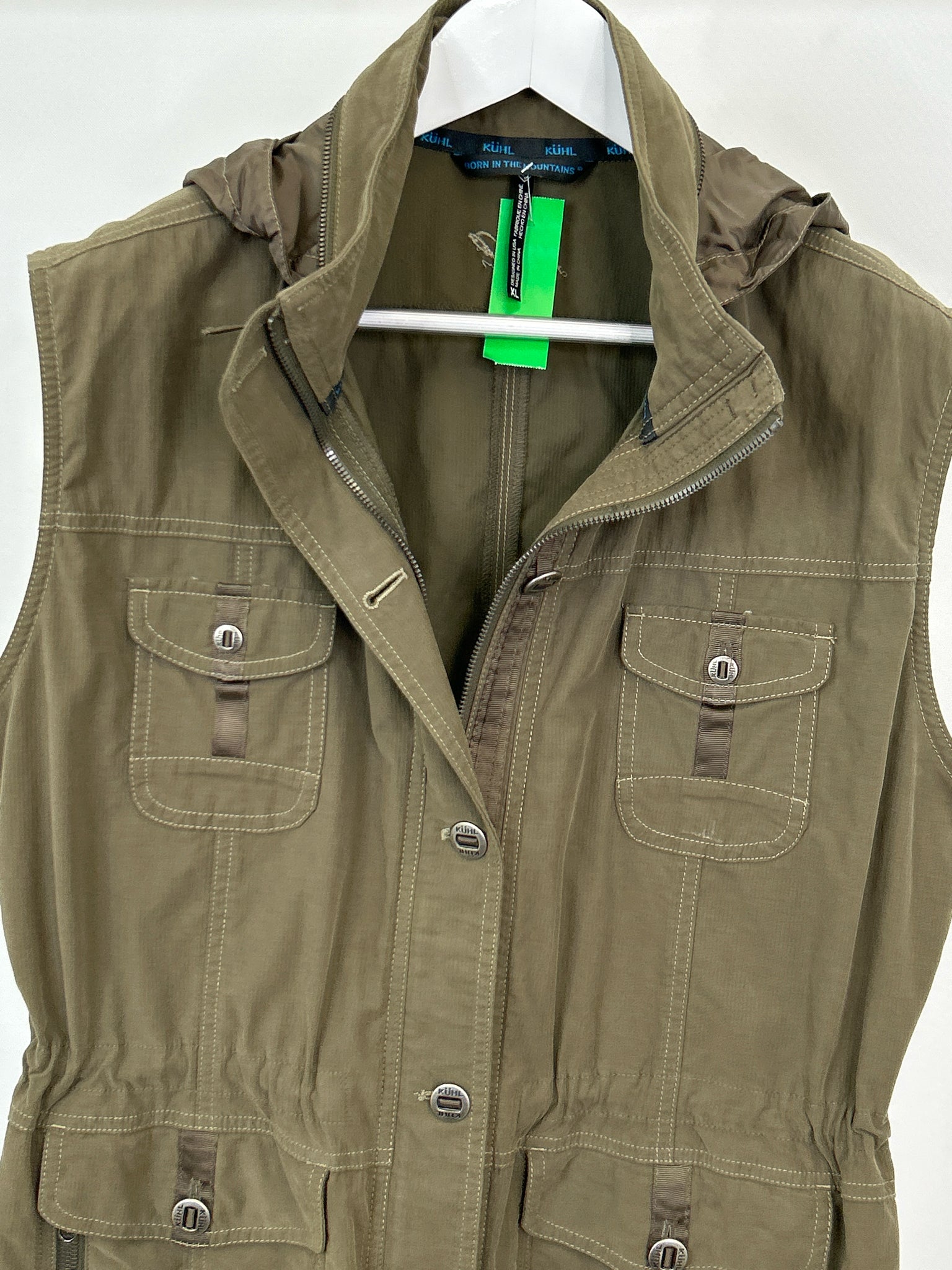 KUHL Size XL ARMY GREEN Women Vest