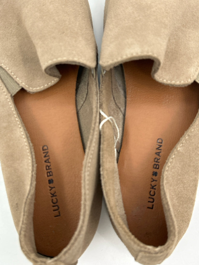 LUCKY BRAND Size 9M Taupe Flats