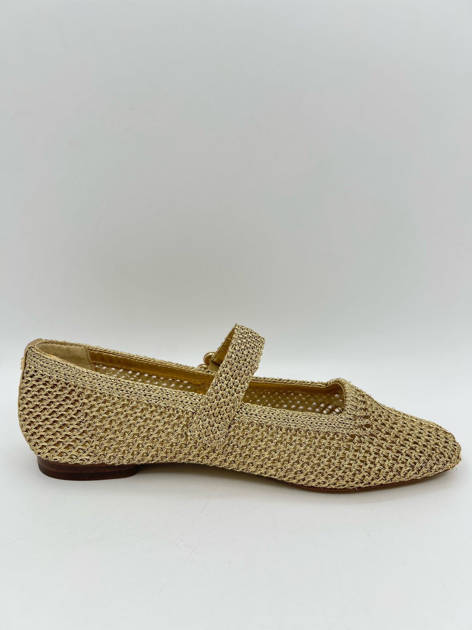 SAM EDELMAN Size 8 Gold Women Flats