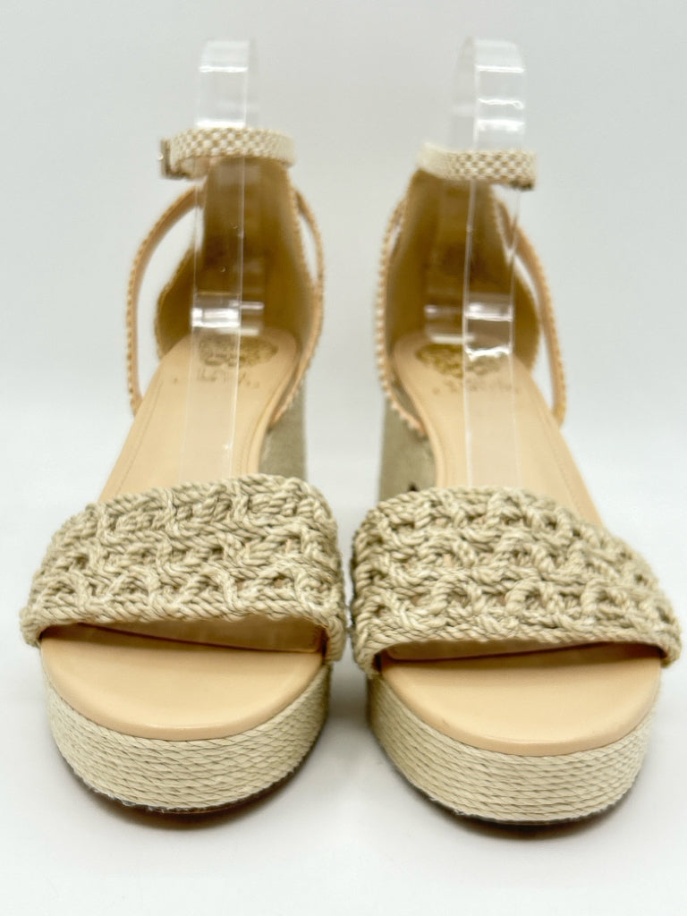VINCE CAMUTO Size 8.5M Natural Women's Sandal