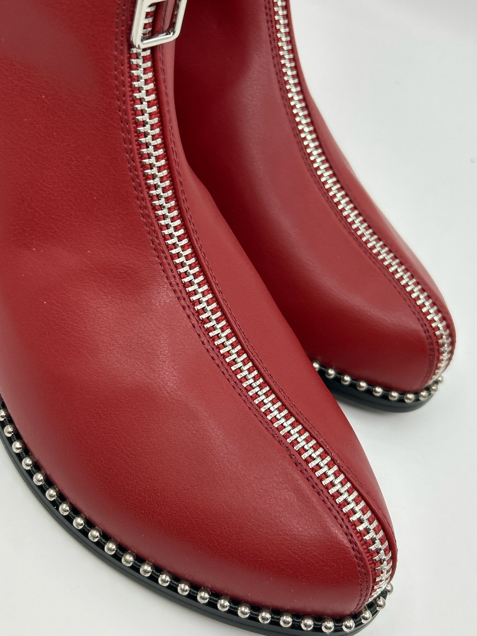 NU NINETY UNION Size 11 Red Women Booties
