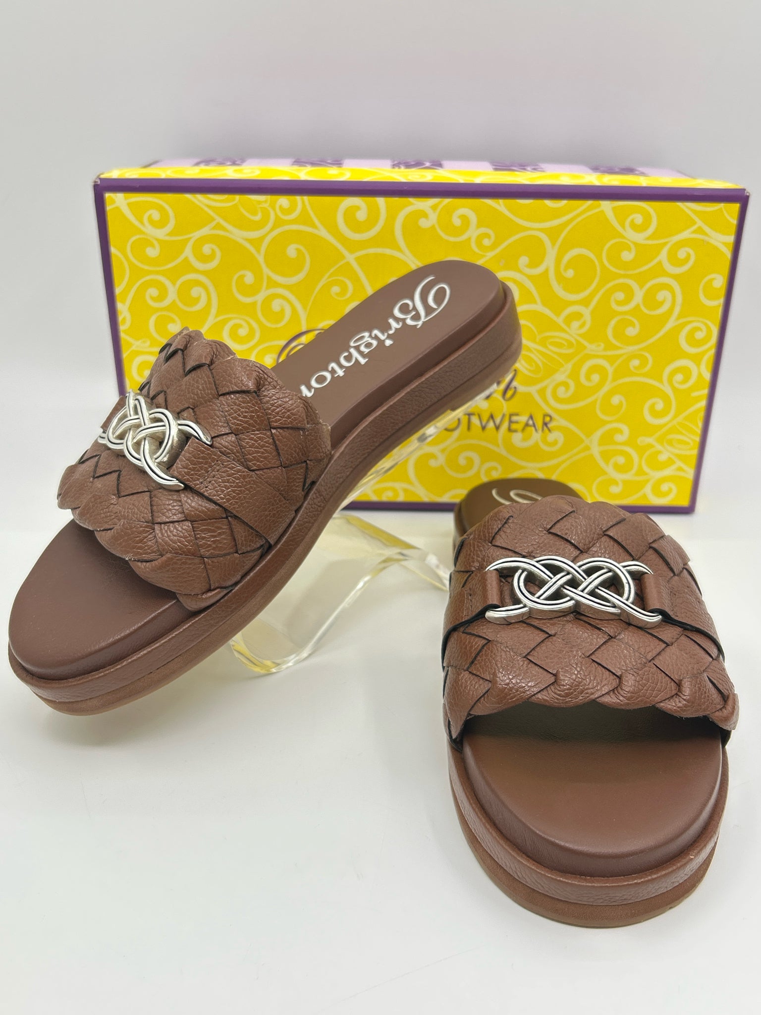 BRIGHTON Size 6.5M Brown Women Sandal