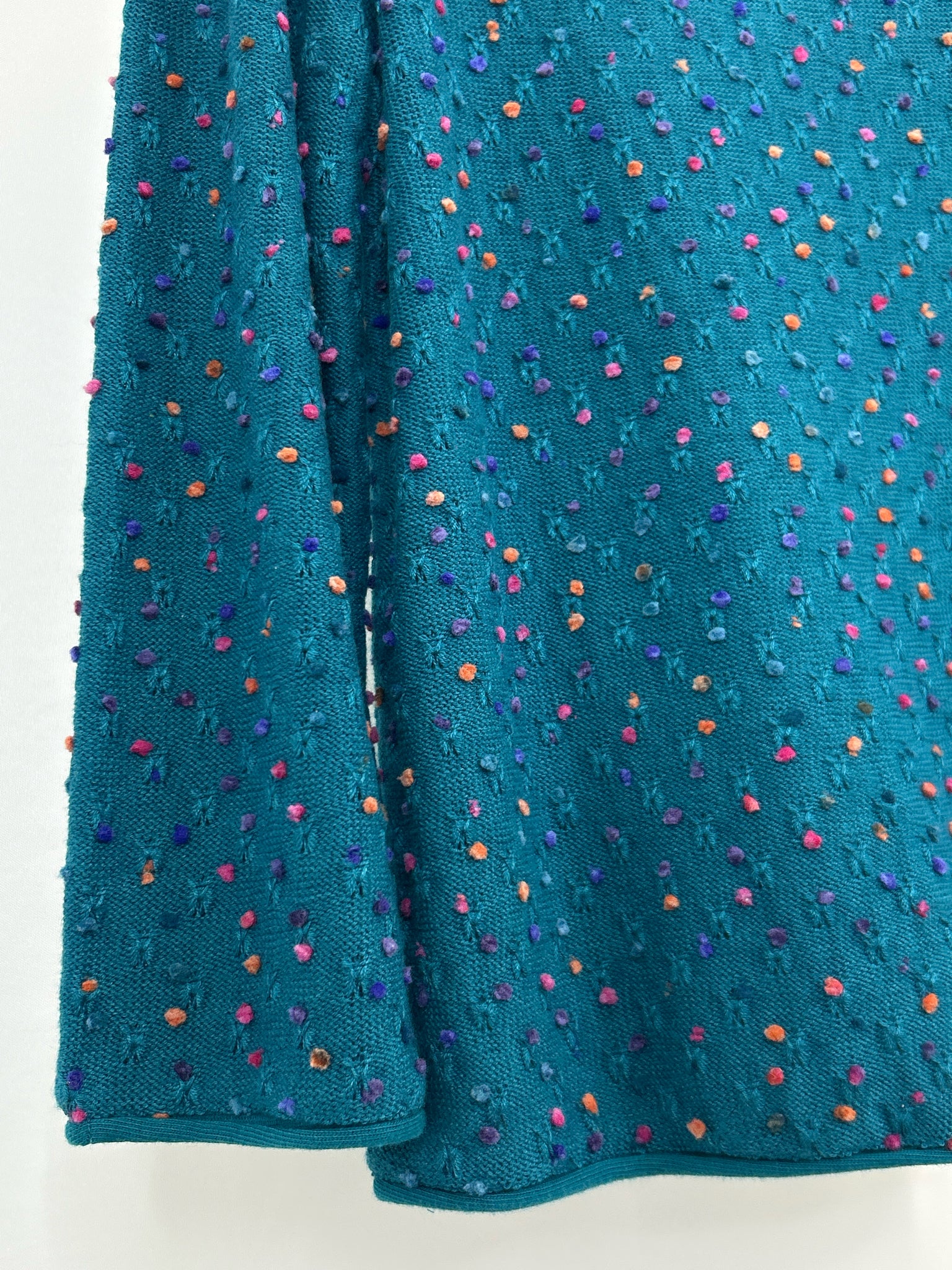 OLIVIA BY HABITAT CLOTHES Size S Teal Women Sweater