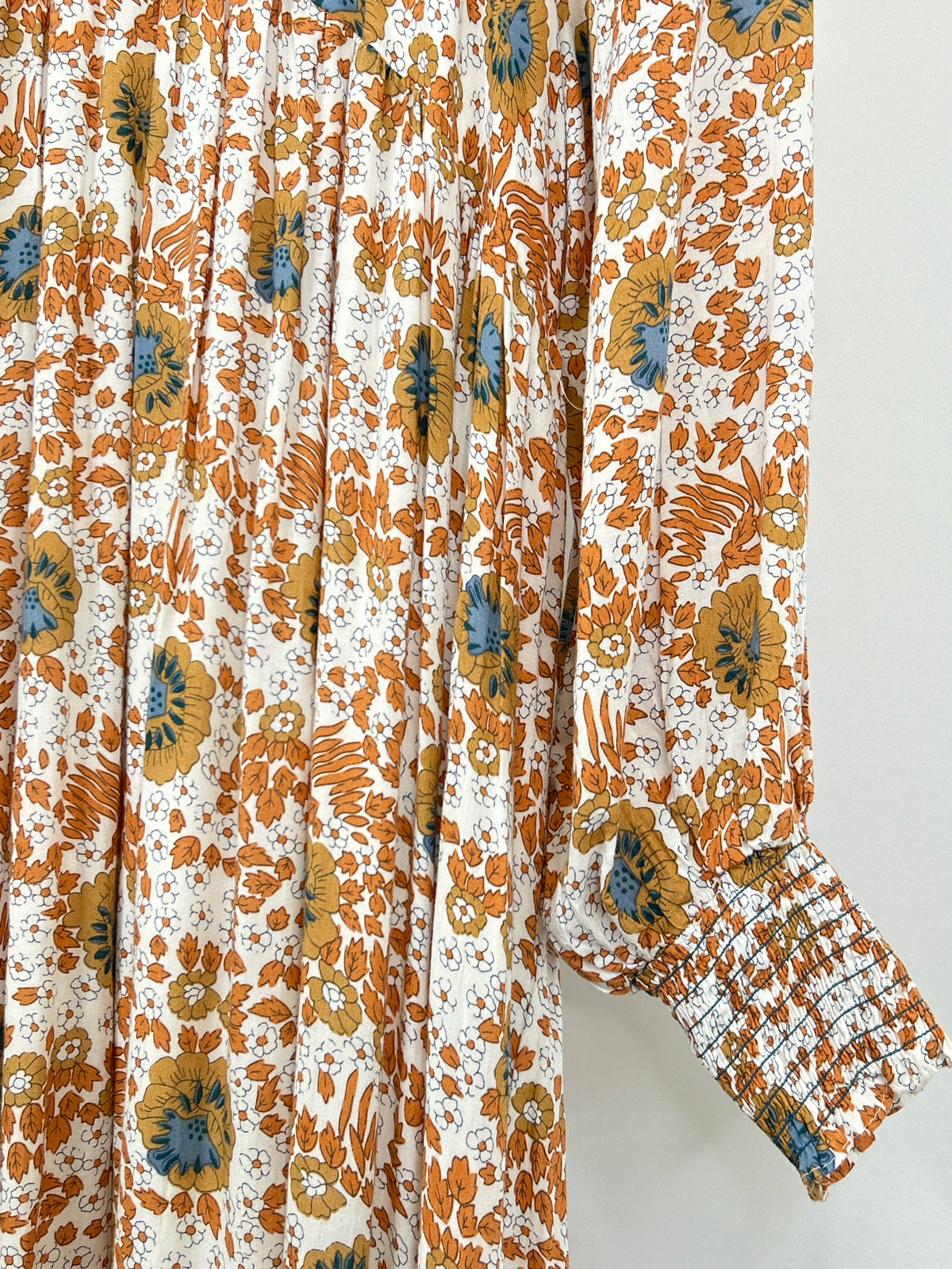 IN LOOM Size M Orange Print Women Dress