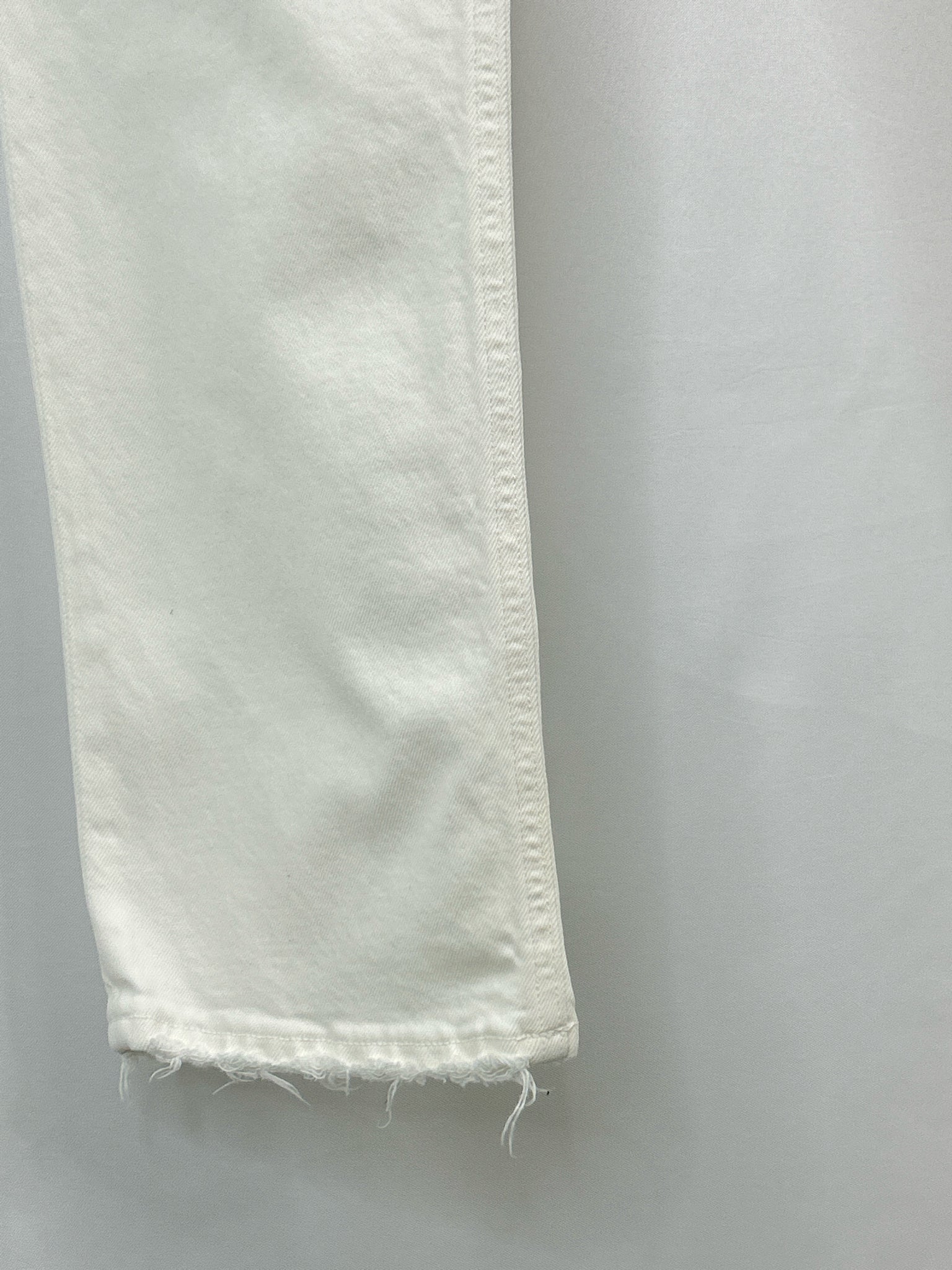 AGOLDE Size 28/6 white denim Women jeans