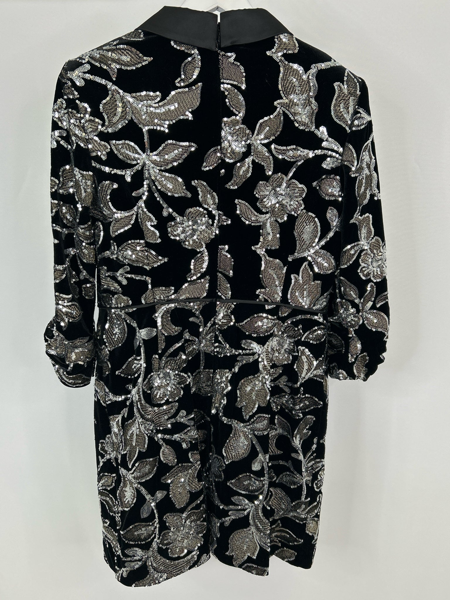 ADRIANNA PAPELL Size 14 Black Women Dress