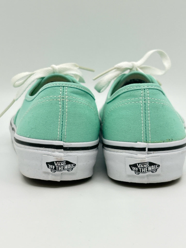 VANS Size 8 Mint Green Women's Sneakers