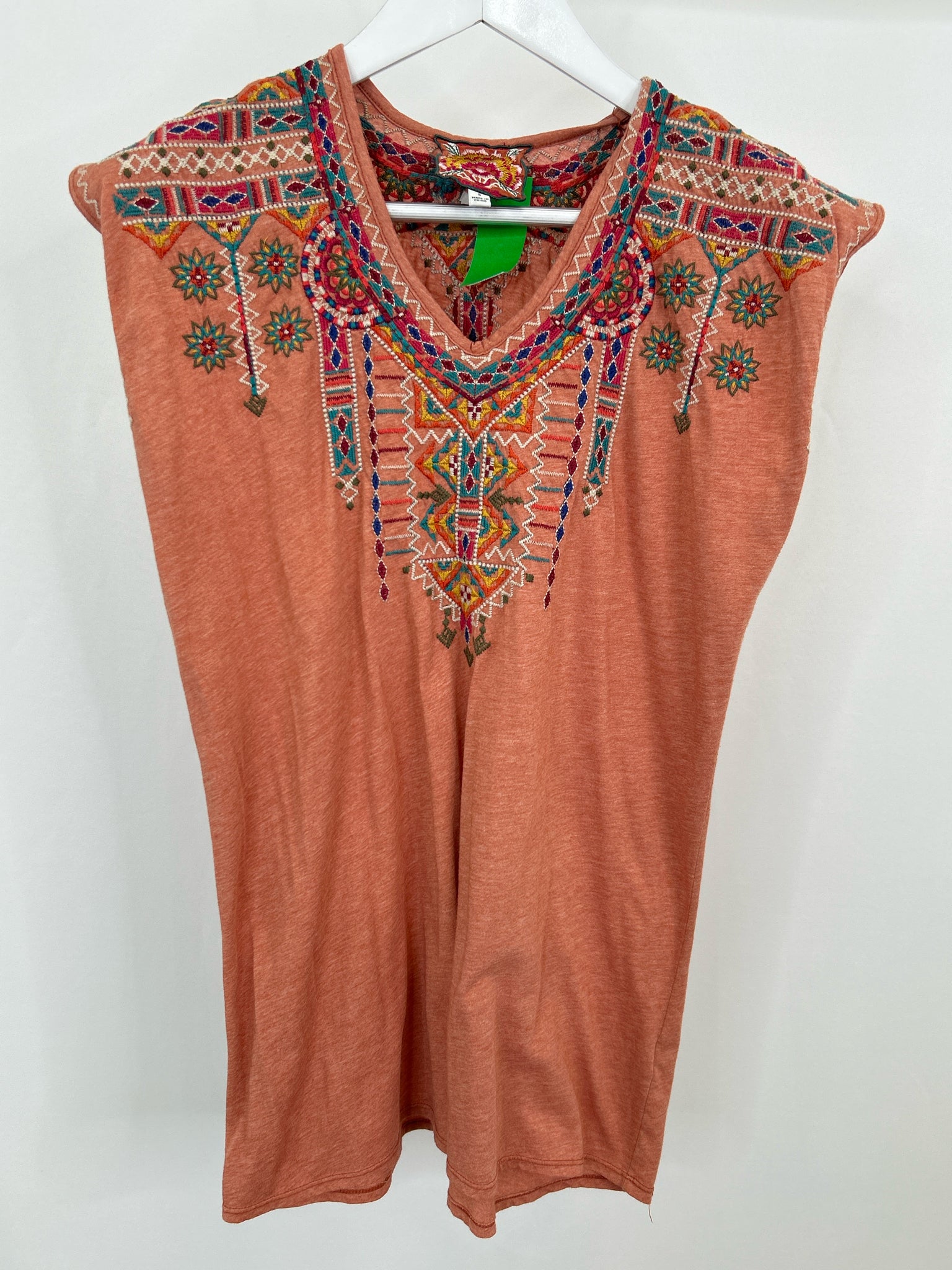 JOHNNY WAS Size S Pale Orange Women Top