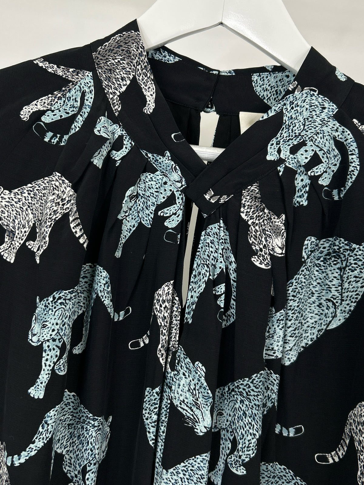 DIANE VON FURSTENBERG Size S Navy & Blue Women Dress