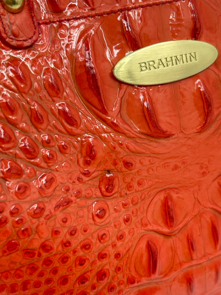 BRAHMIN Orange Women's Tote