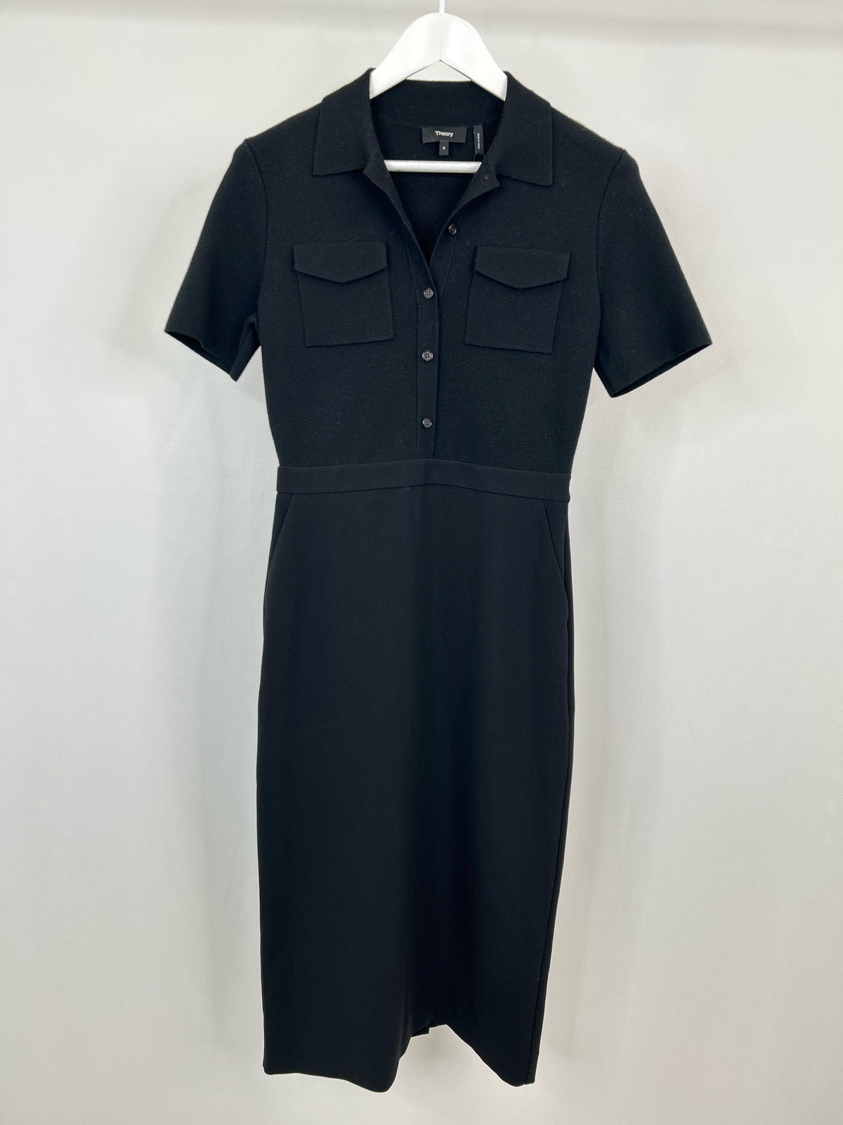 THEORY Size 6 Black Women Dress