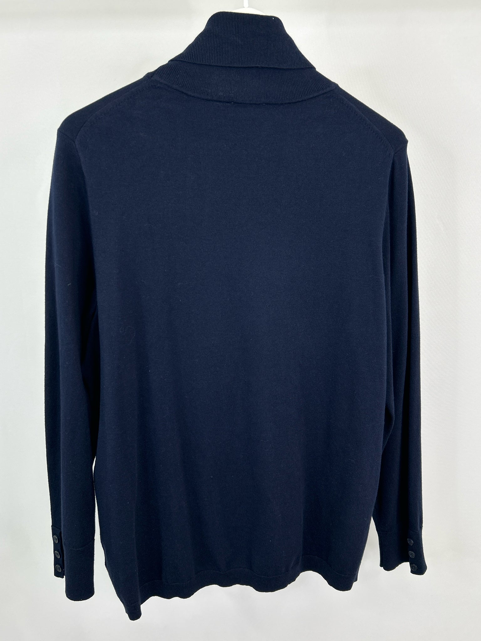 TALBOTS Size 2X Navy Women Sweater