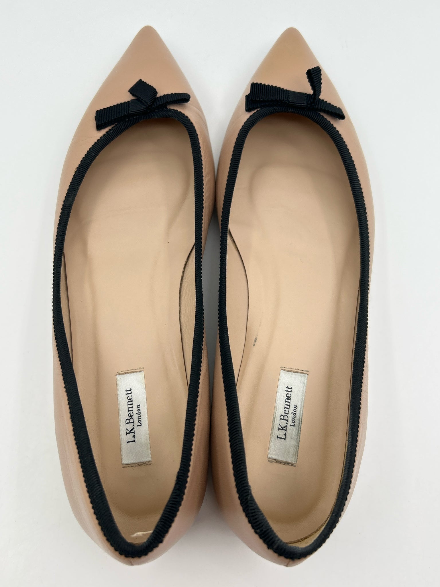 L.K. BENNETT Size 42/11 Beige Women Flats
