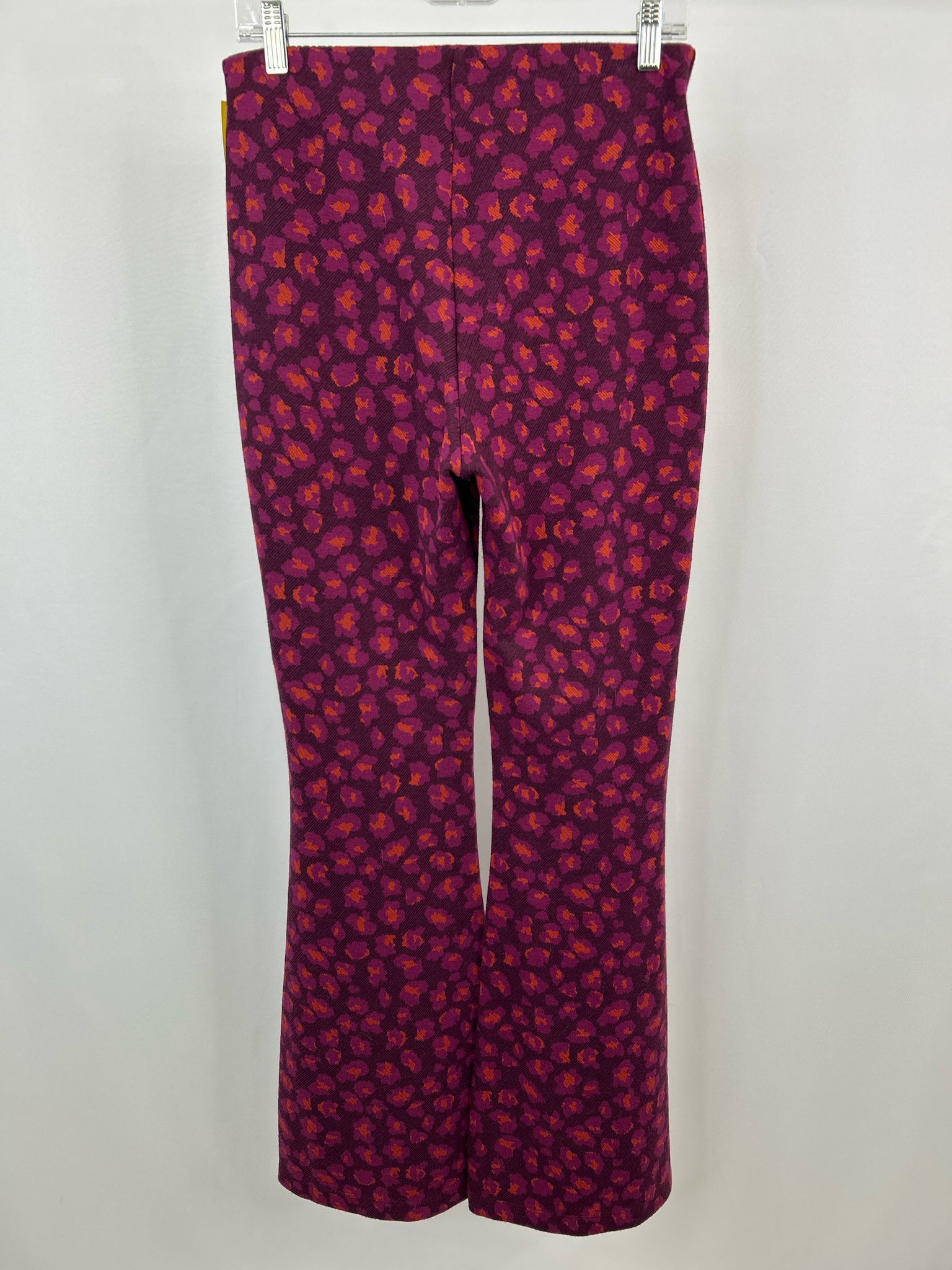 BY ANTHROPOLGIE Size S Plum Print Women Pants