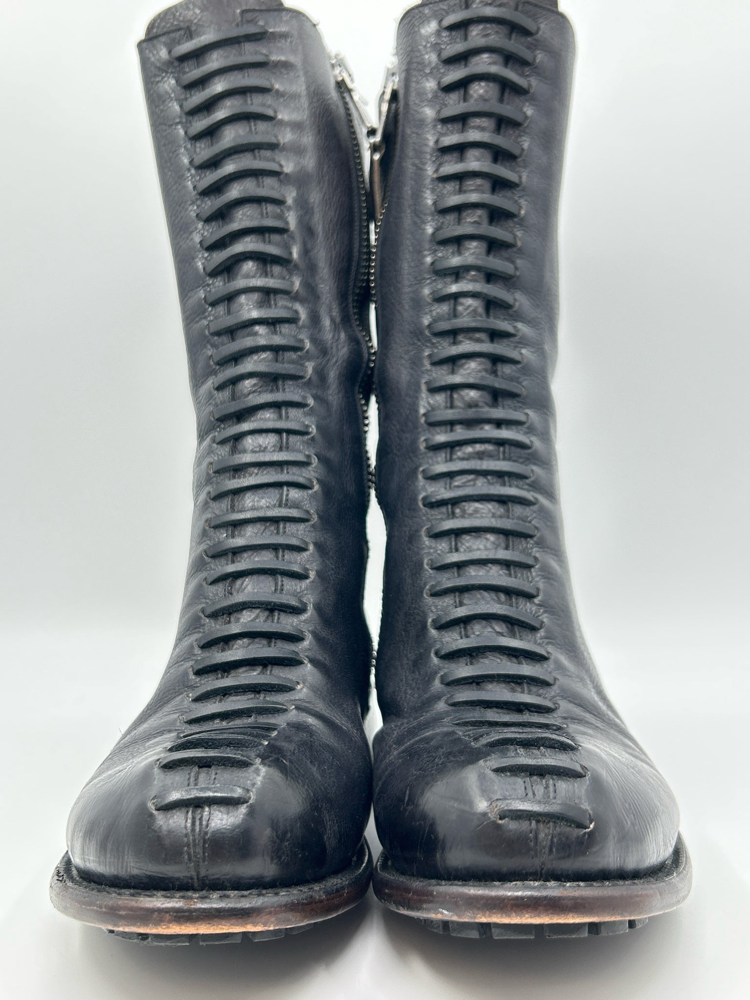 JOHN FLUEVOG Size 8W Black Women Booties