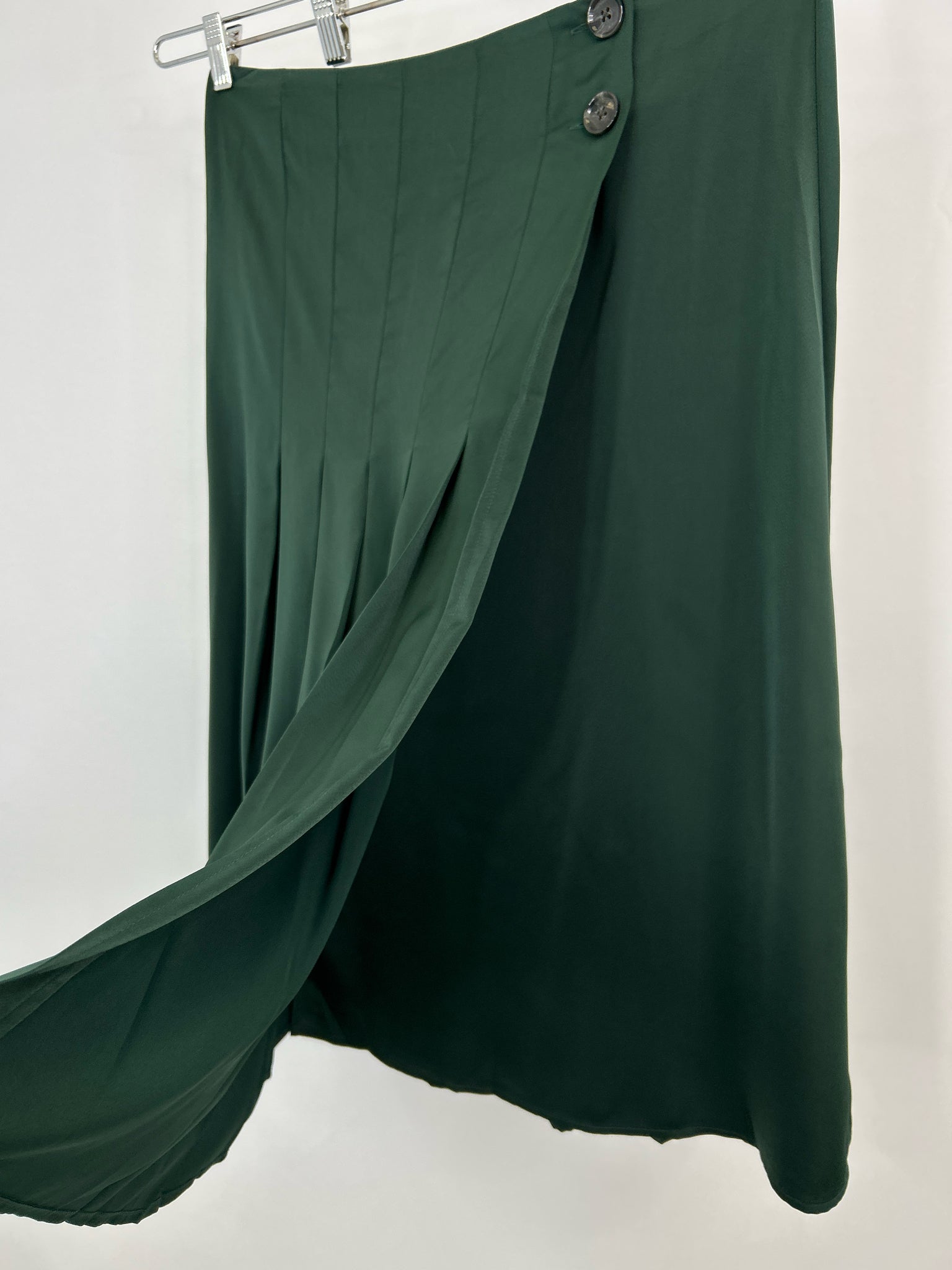BANANA REPUBLIC Factory Size 12 Hunter Green Women Skirt