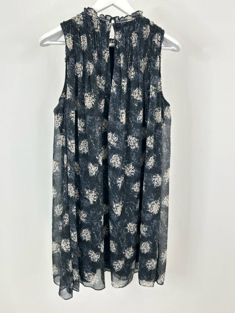 JOIE Size M Navy Print Women's Dress
