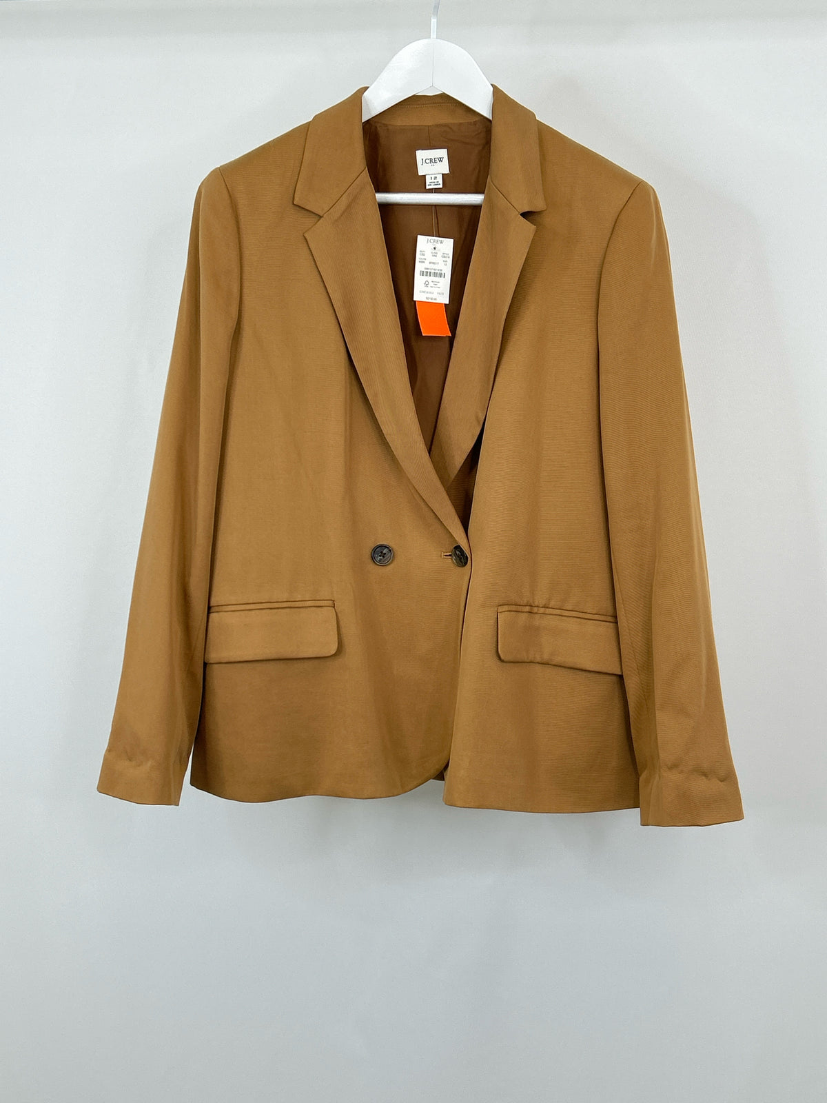 J. CREW Size 12 Brown Women Blazer