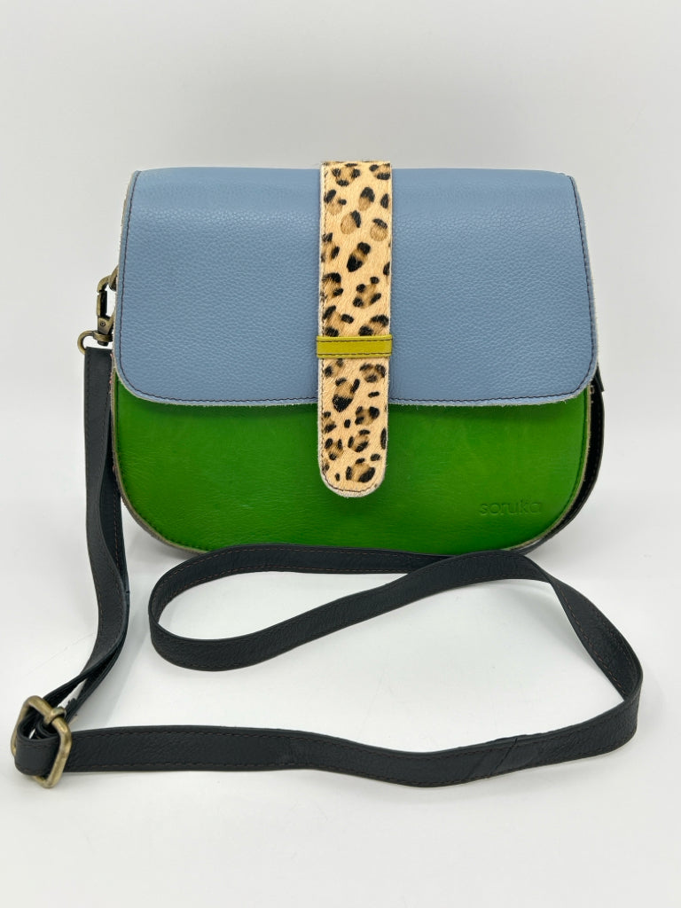 Soruka BLUE AND GREEN Women's Purse