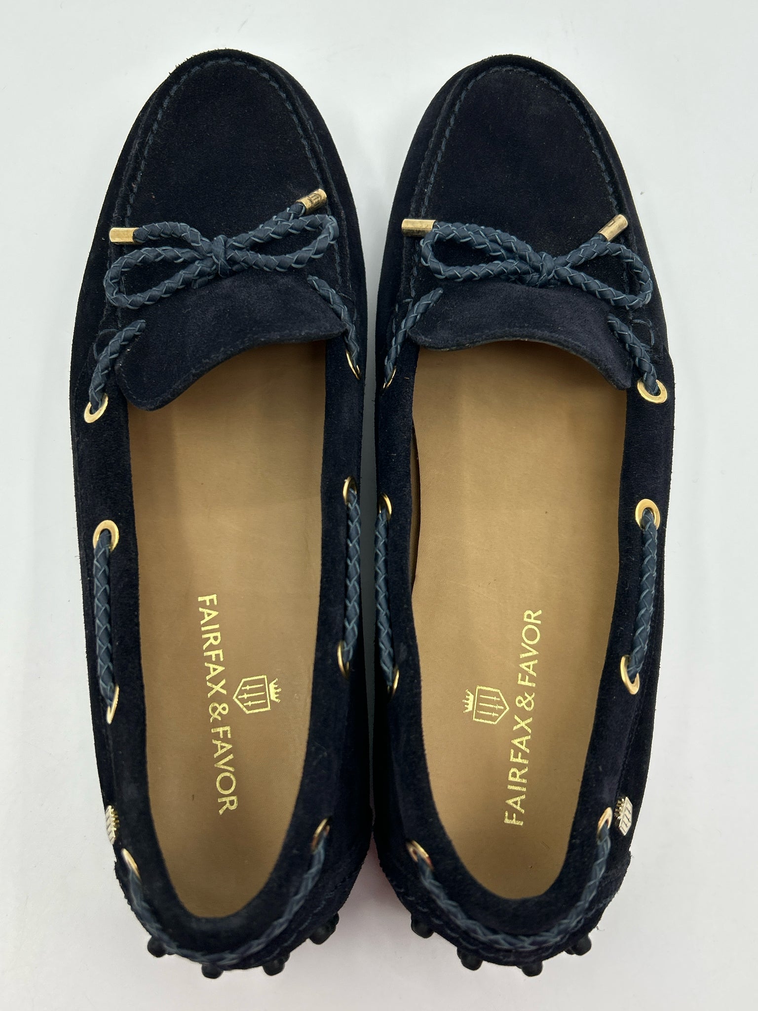 FAIRFAX & FAVOR Size 9/40 Navy Women Loafer