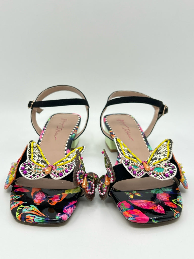 BETSEY JOHNSON Size 10 Multi-Color Women's Sandal
